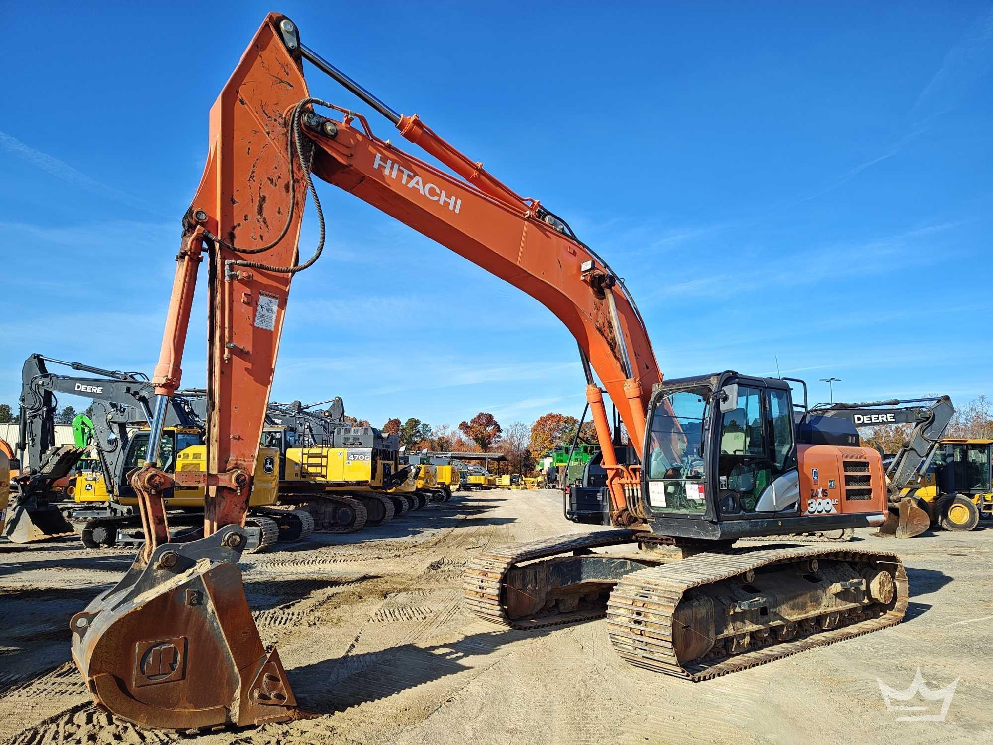 2019 Hitachi ZX300LC Hydraulic Excavator (A55851)