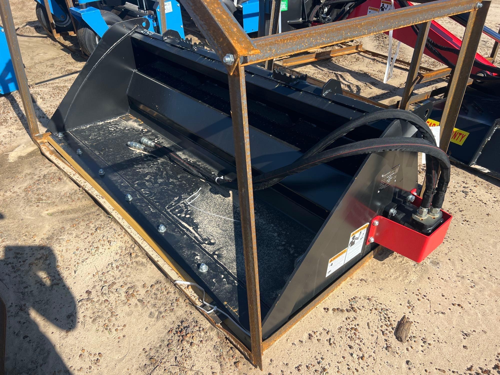 UNUSED RAYTREE RPRB72-72" POWER RAKE BUCKET (A51248)