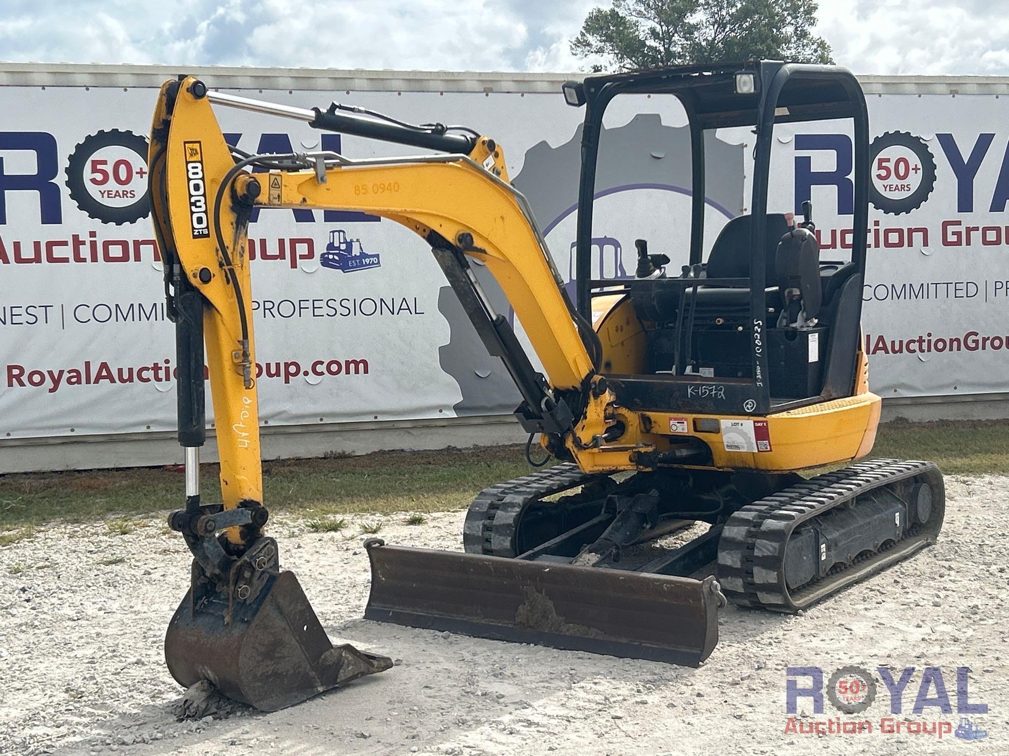JCB 8030 ZTS Mini Excavator (A55851)