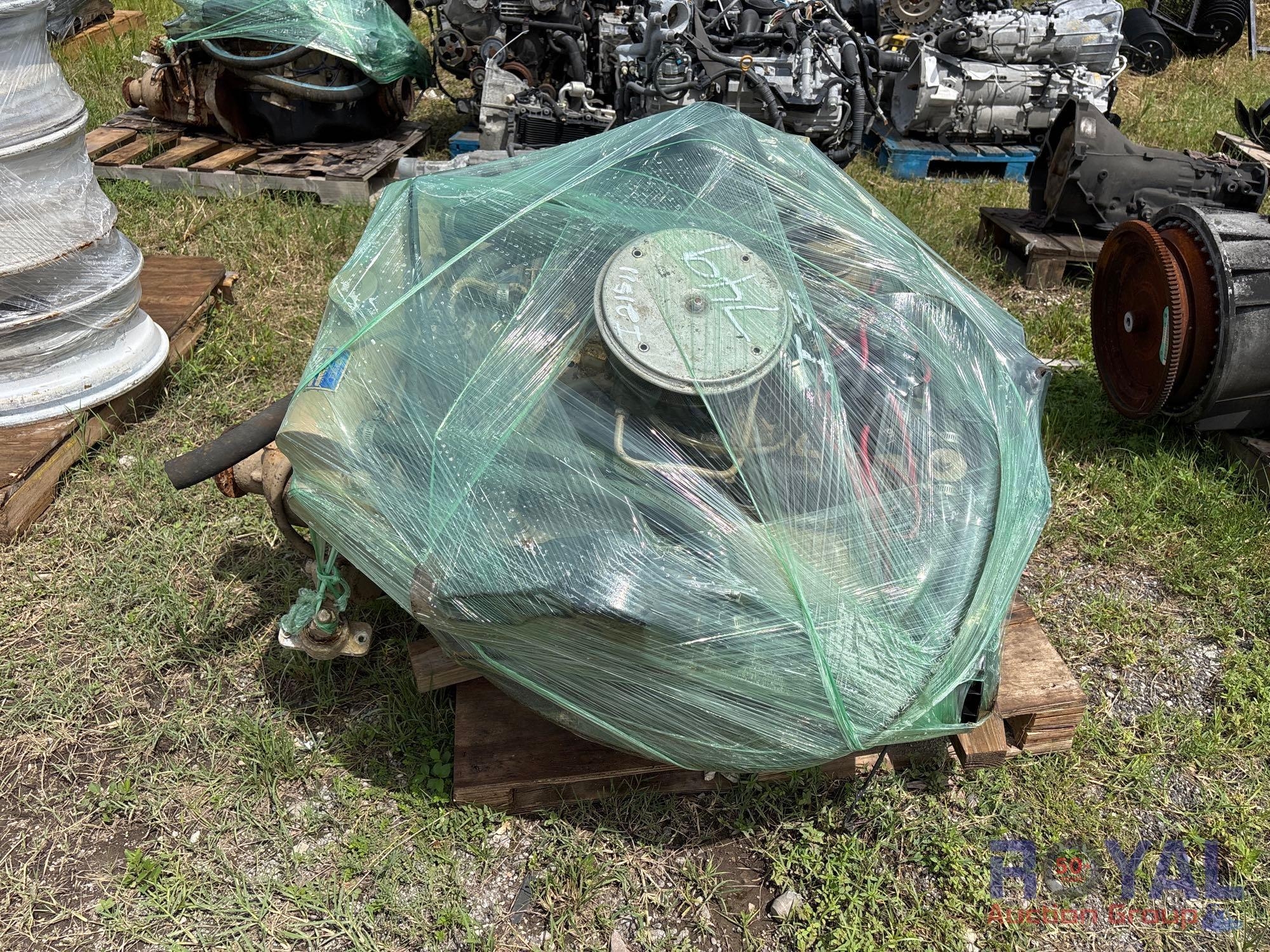 2 windsor 351 inboard motors w/transmissions shafts rutters and props (A53424)