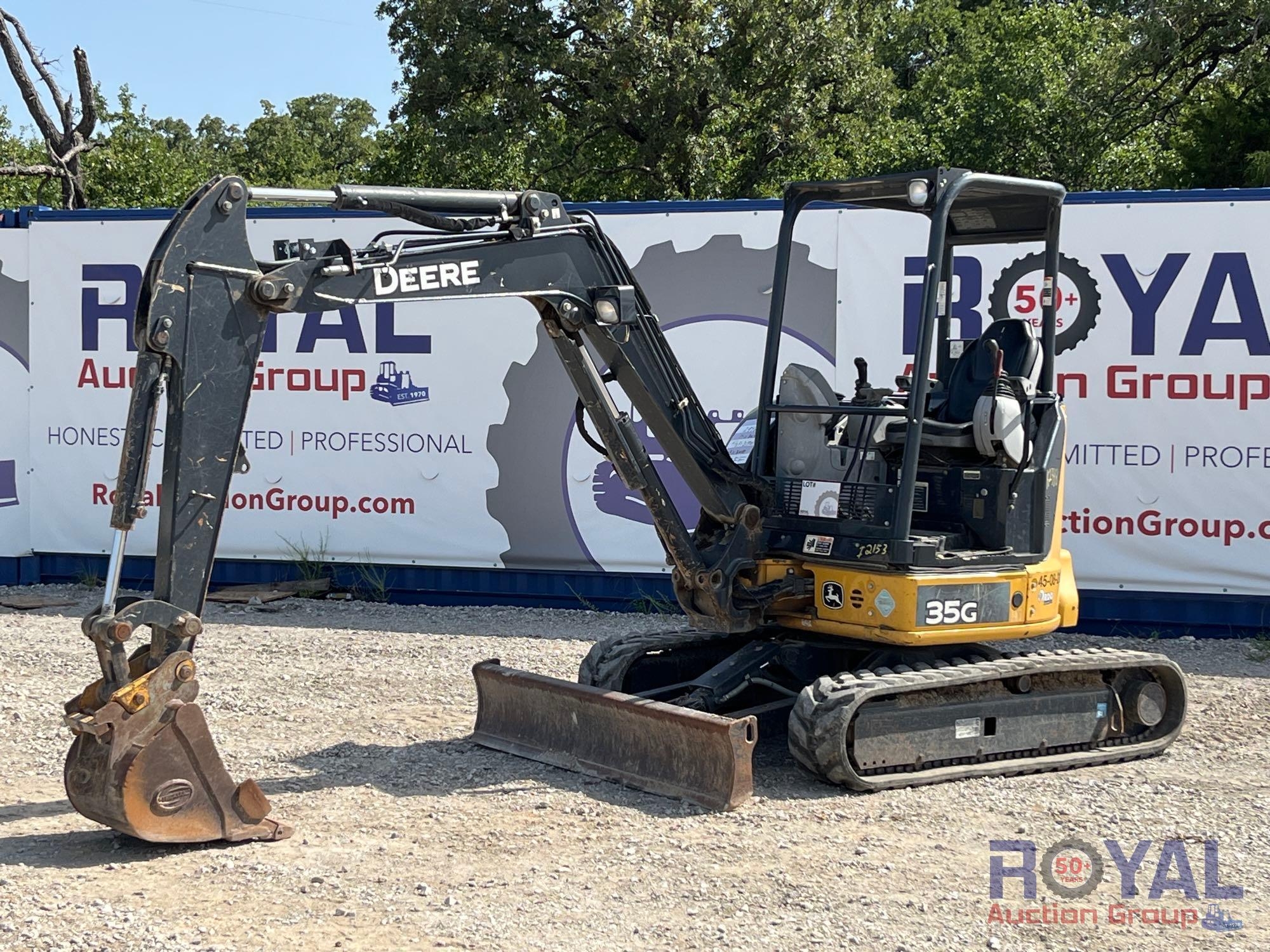2018 John Deere 35G Mini Excavator (A49461)