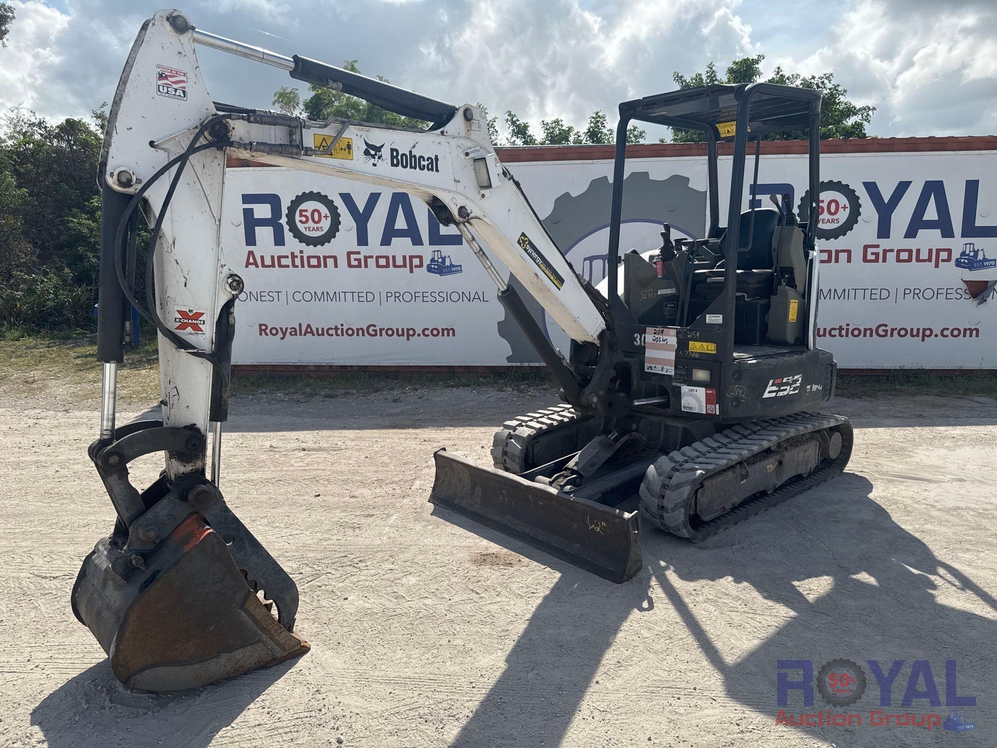 2019 Bobcat E32i Mini Excavator (A50322)