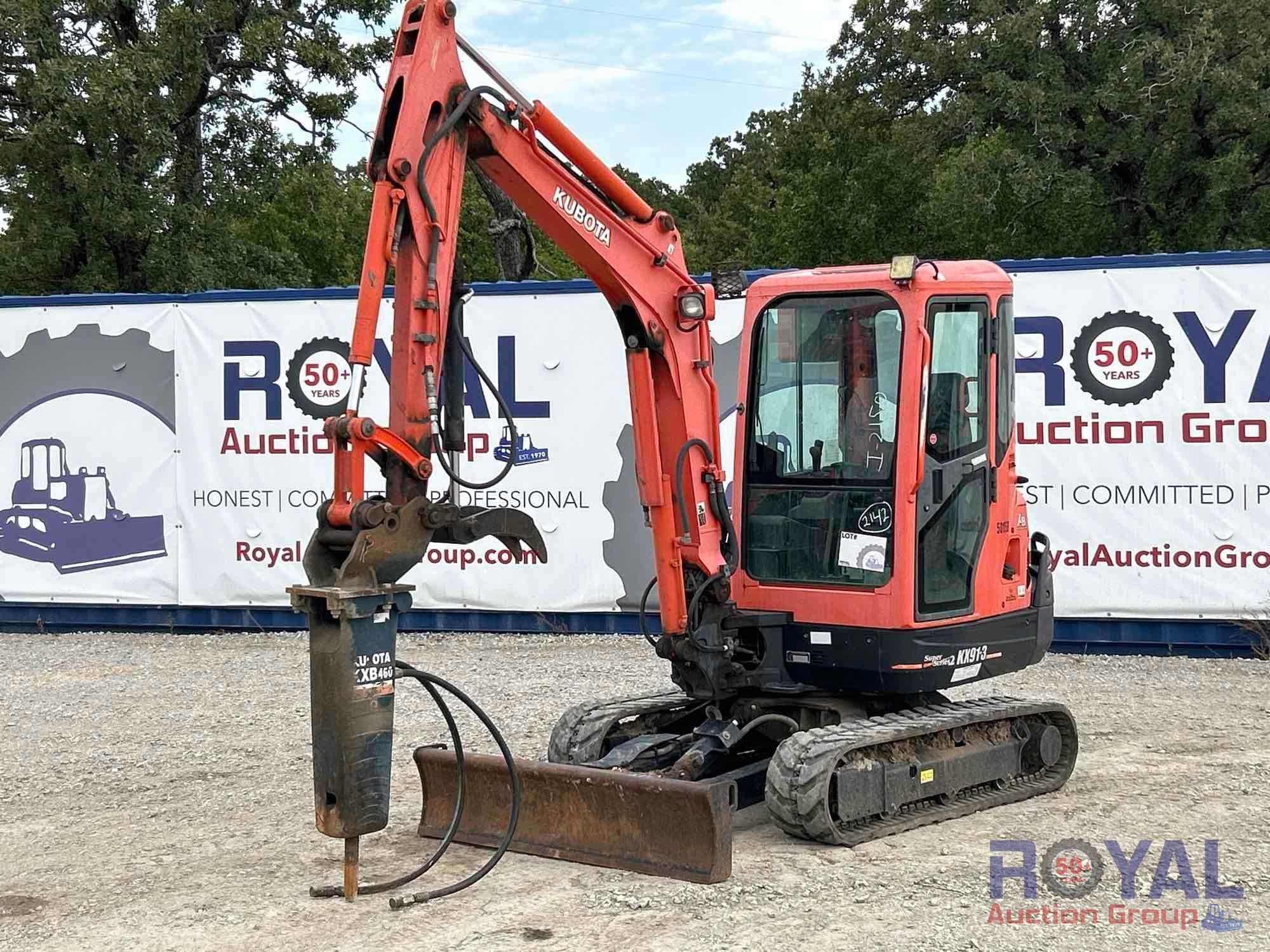 Kubota KX91-3S2 Mini Excavator (A52377)