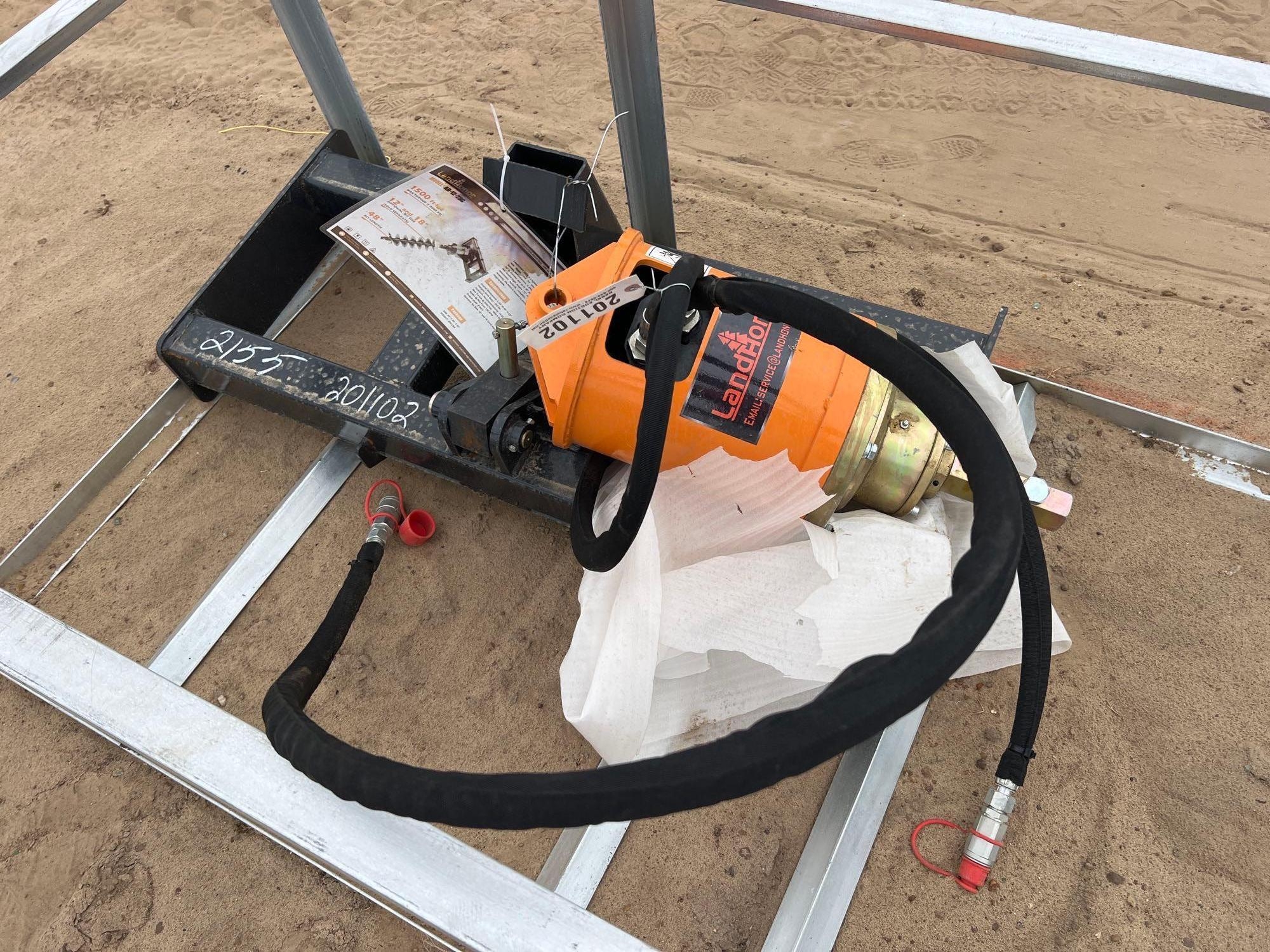 UNUSED LANDHONOR AD-12-23C HYD AUGER (A54757)
