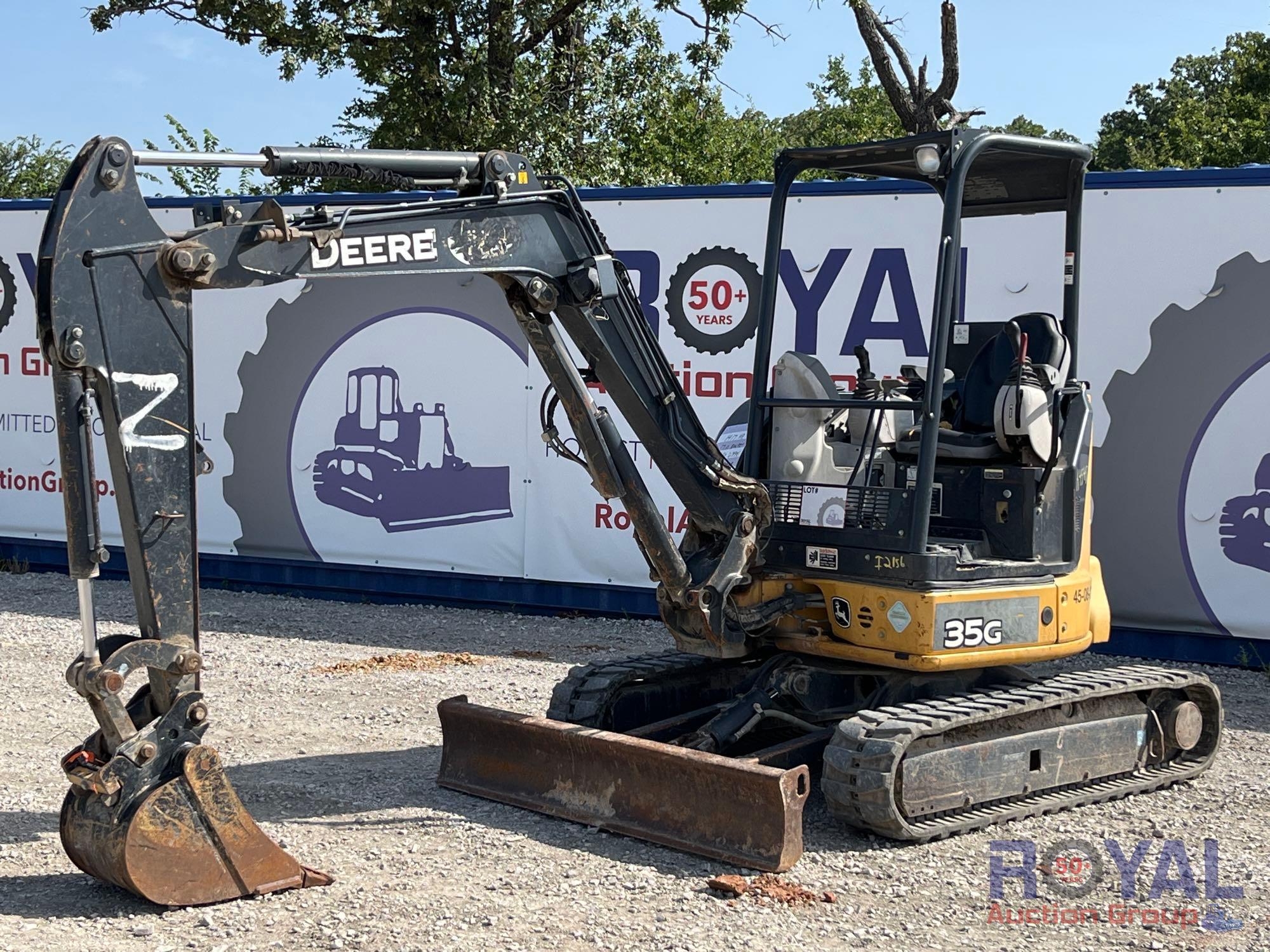 2015 John Deere 35G Mini Excavator (A49461)