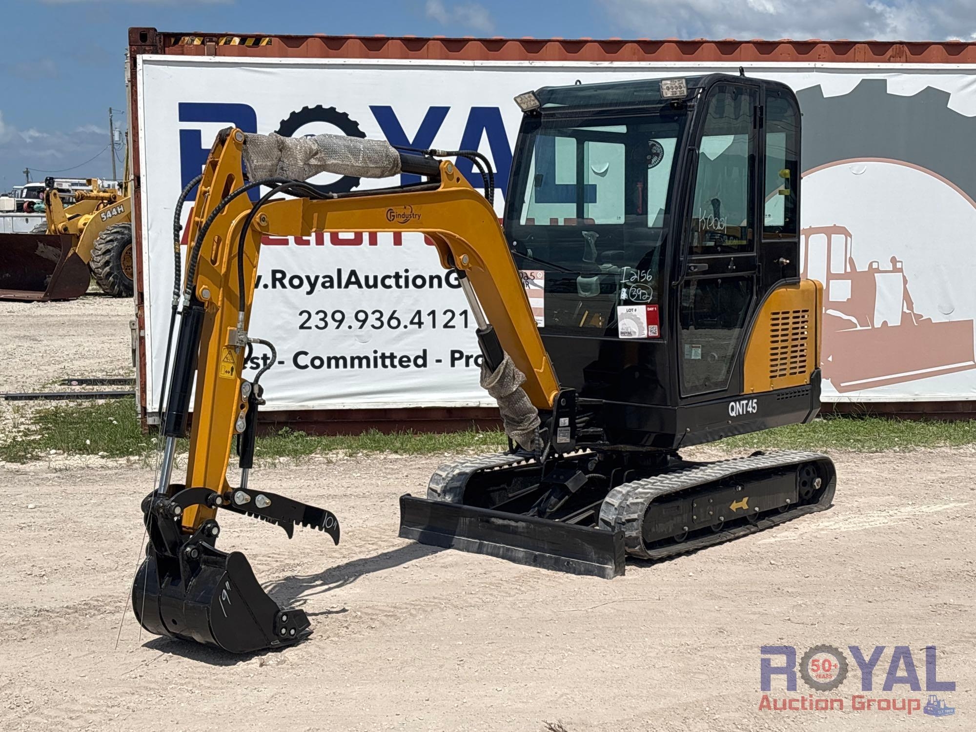Unused 2025 CFG Industrial QNT45 Mini Excavator (A50322)