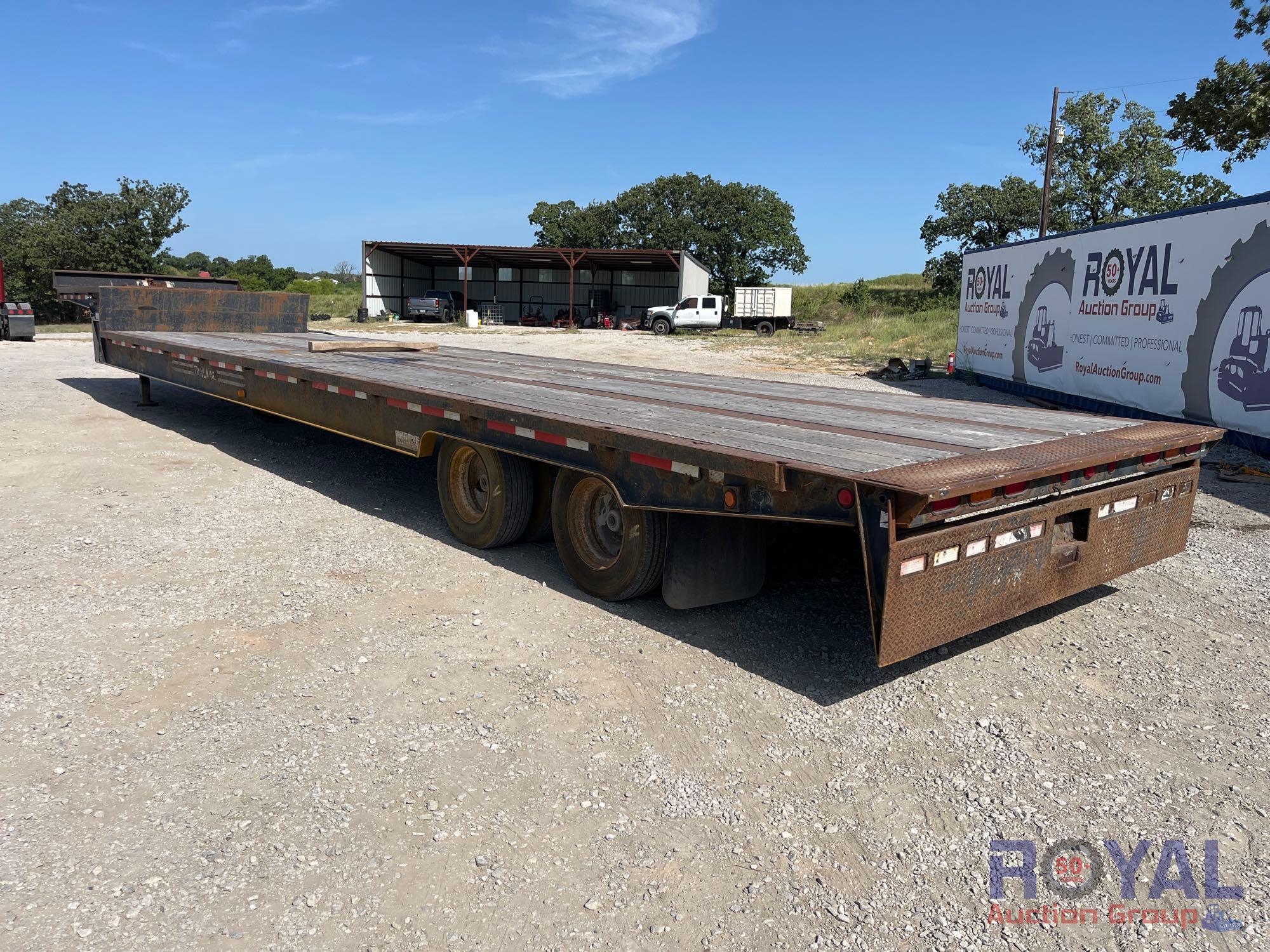 2000 Trail King TK70SA-48.2 T/A 43 Ton Hydraulic Slide Axle Step Deck Trailer (A49461)