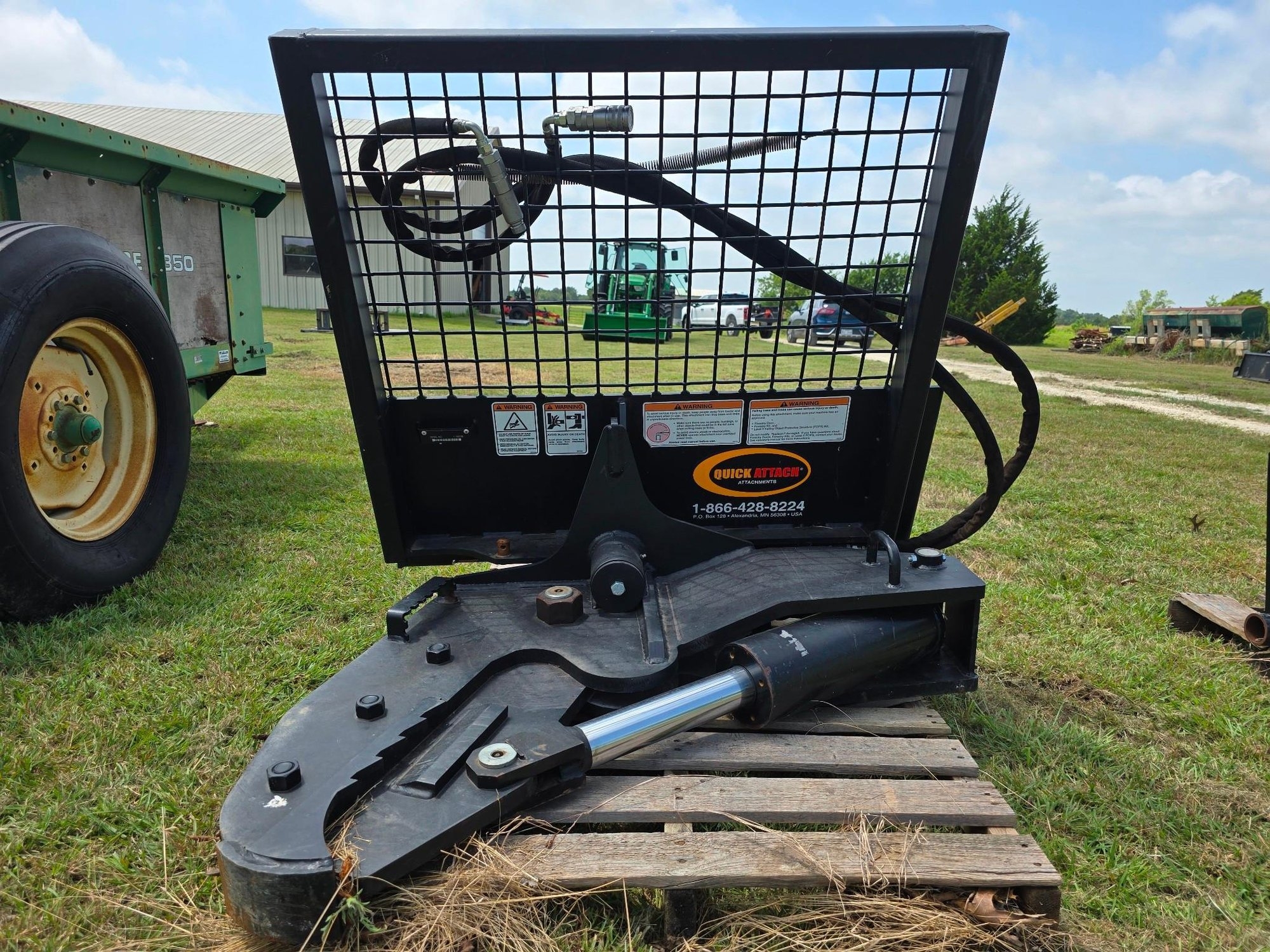 Quick Attach EZ Axe Skid Steer Tree Shear (A53472)