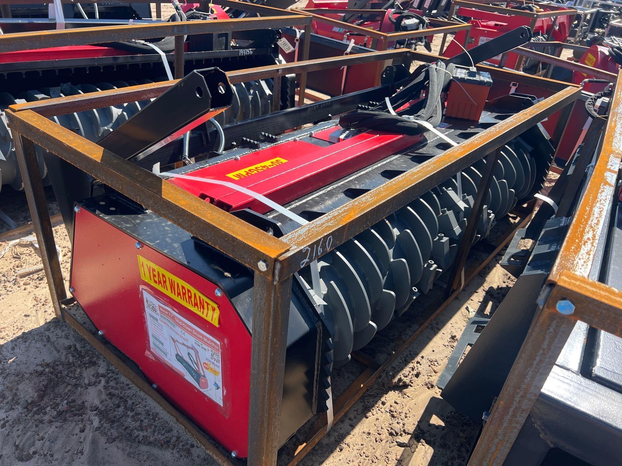 UNUSED RAYTREE RMBD72S-72" DRUM MULCHER (A51248)