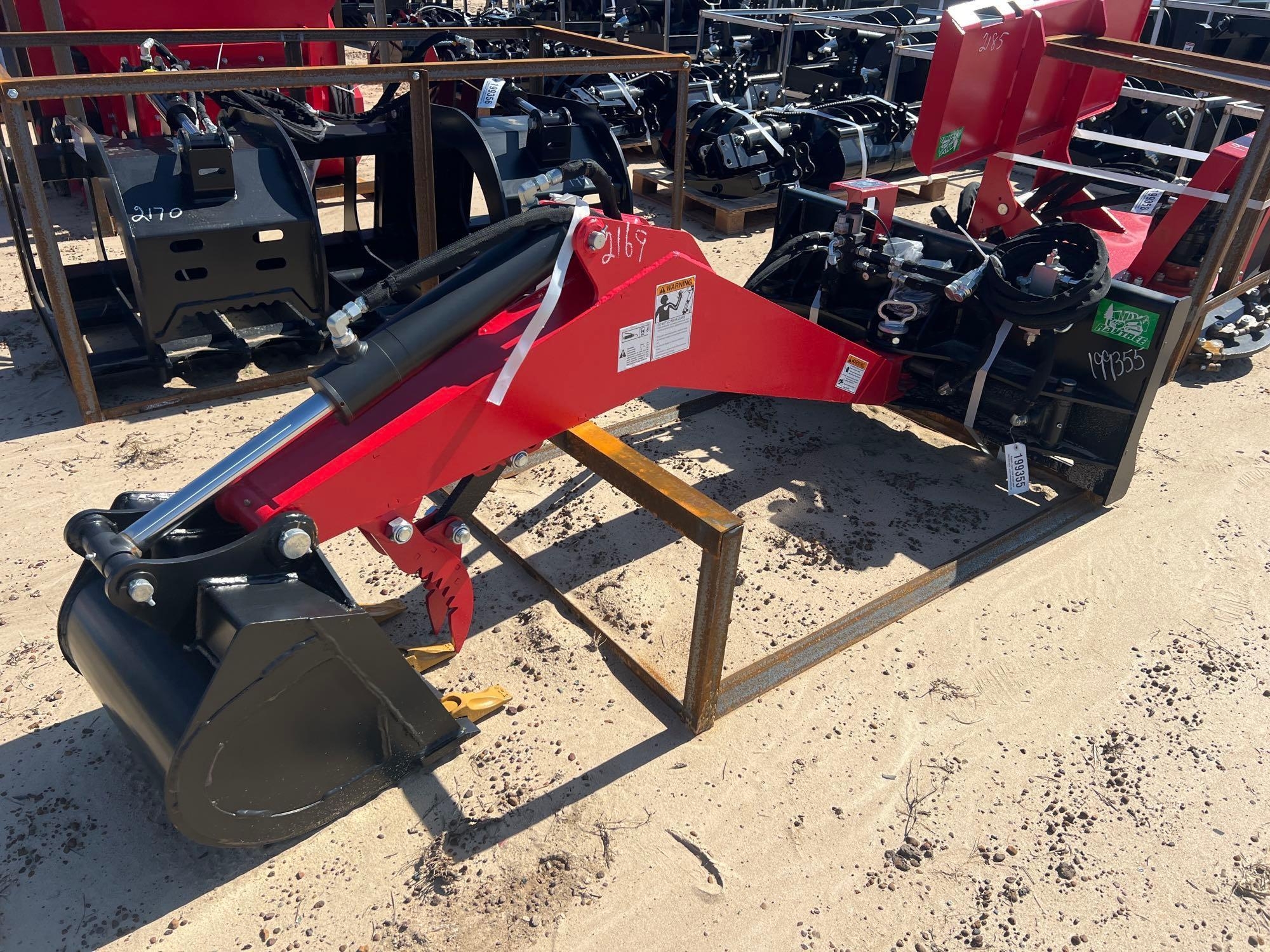 UNUSED RAYTREE RMDB82-82" E-Z DIGGER BACKHOE (A51248)