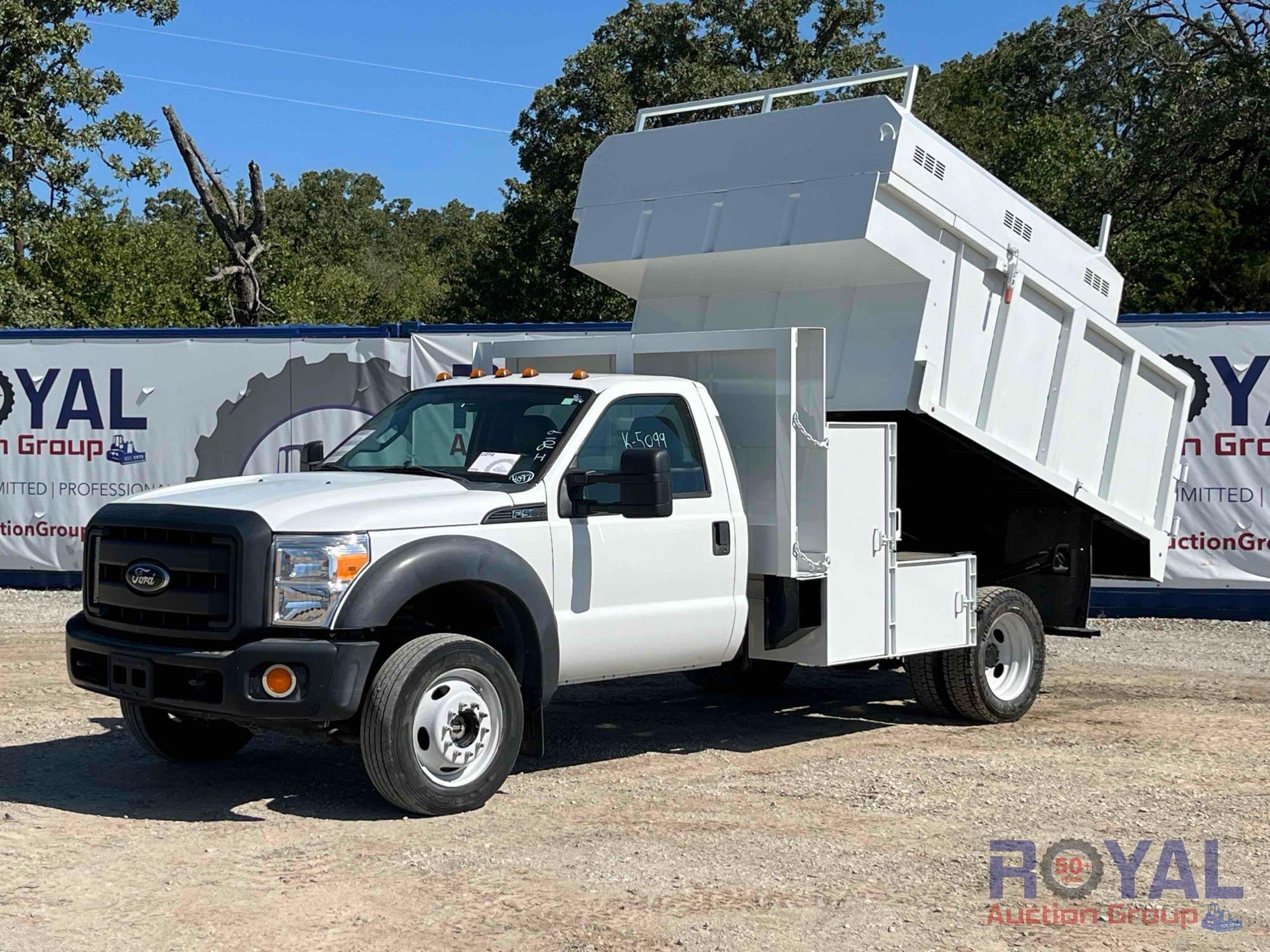 2012 Ford F-550 4x4 Chipper Truck (A52377)