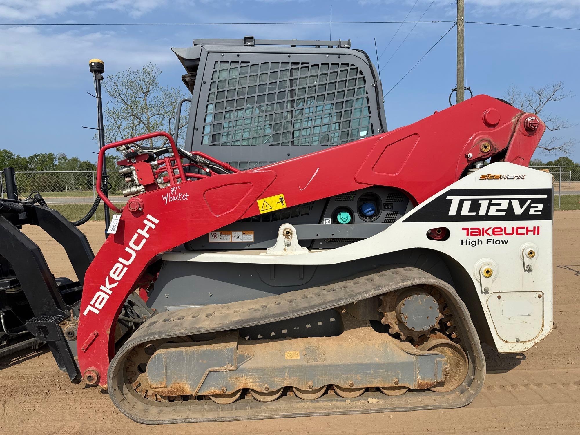 2022 TAKEUCHI TL12V2 SKID STEER (A65053)