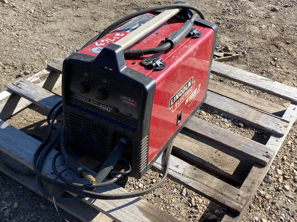 Lincoln Electric Power Mig 180c Welding Machine (A53117)