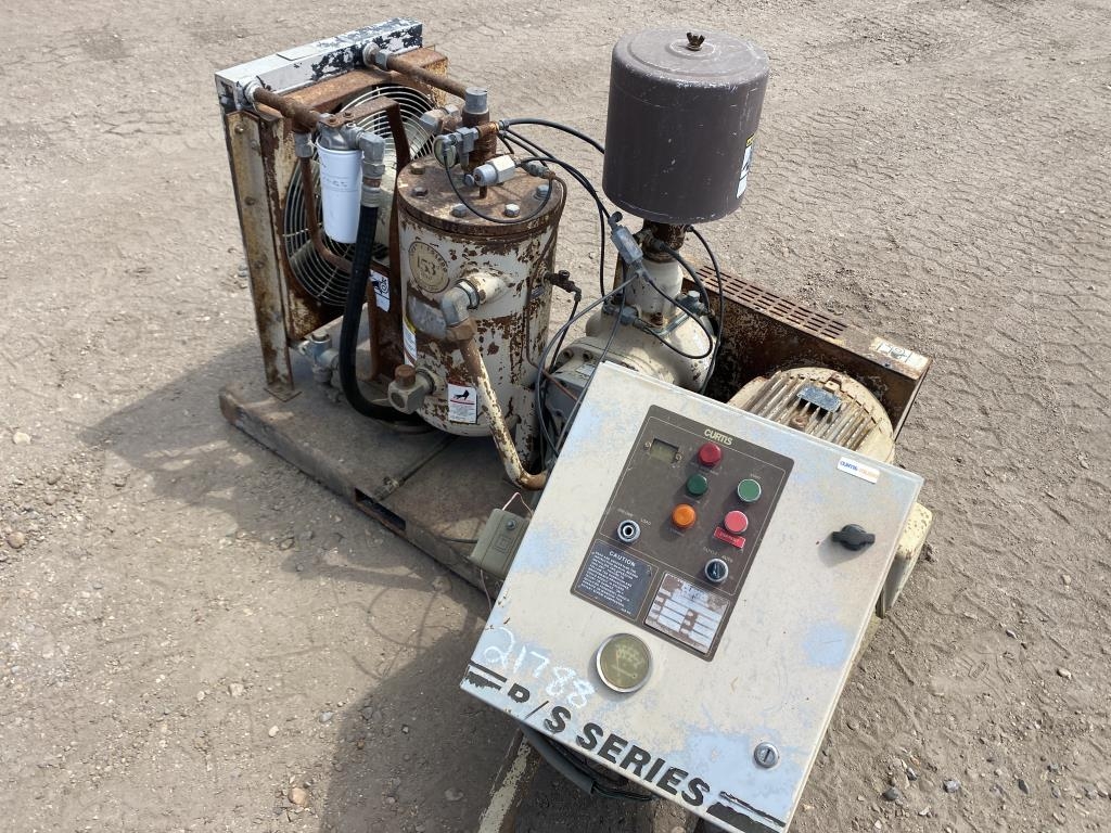 Curtis RS30B A-E B160 rotary screw air compressors (A53117)
