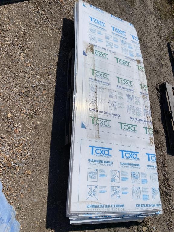 1 pallet of Cellular Polycarbonate (A53117)