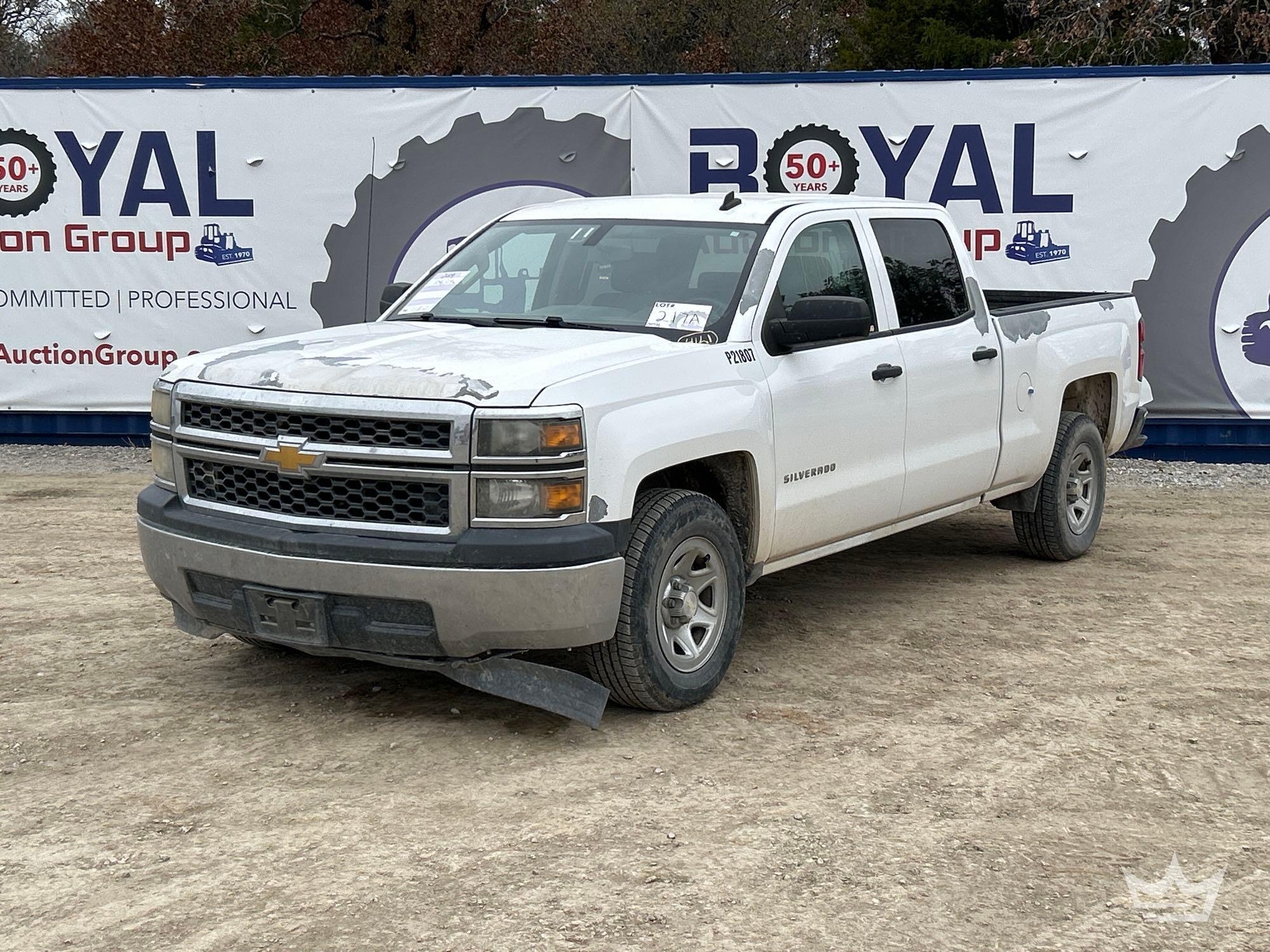 2014 Chevrolet Silverado 1500 Crew Cab Pickup Truck (A55973)