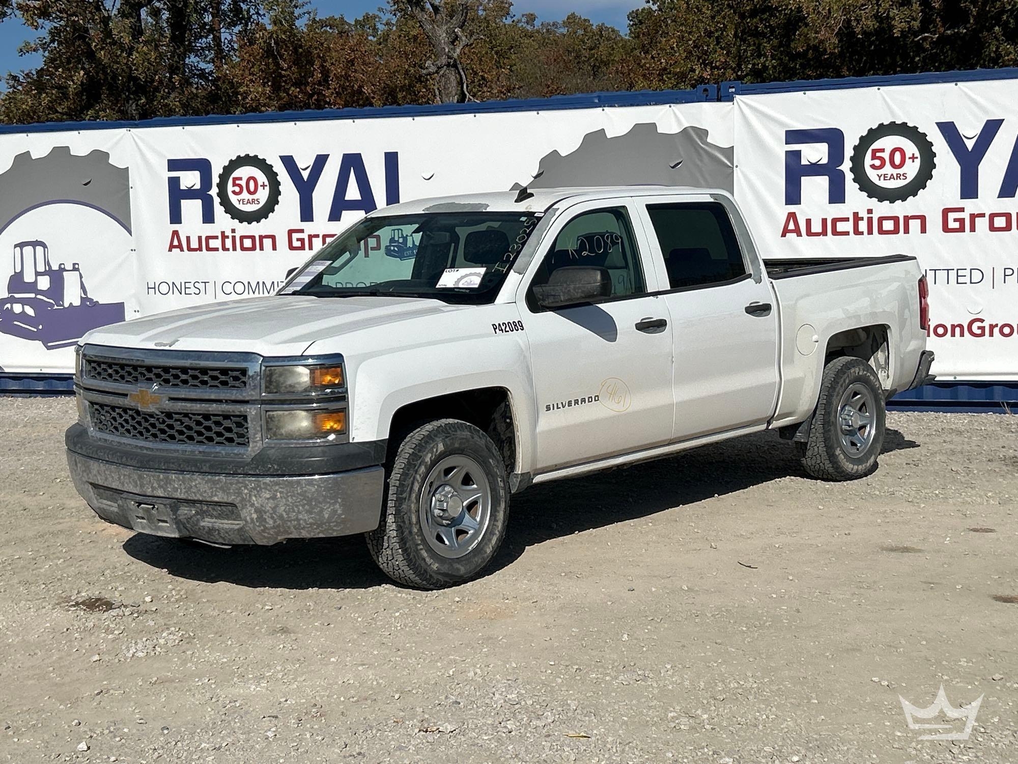 2014 Chevrolet Silverado 1500 Crew Cab Pickup Truck (A55973)