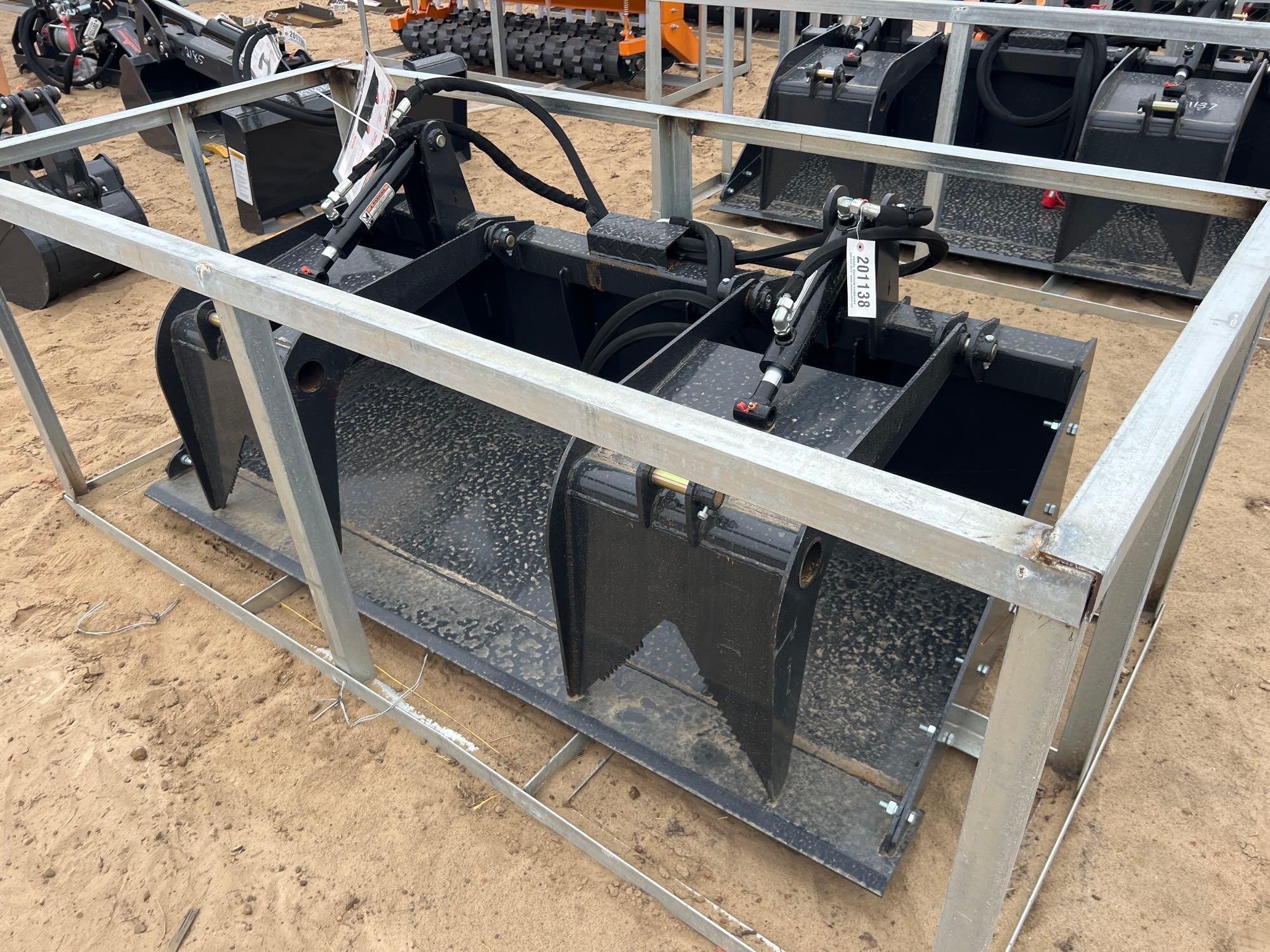 UNUSED LANDHONOR SGB-11-72W 72" GRAPPLE BUCKET (A54757)