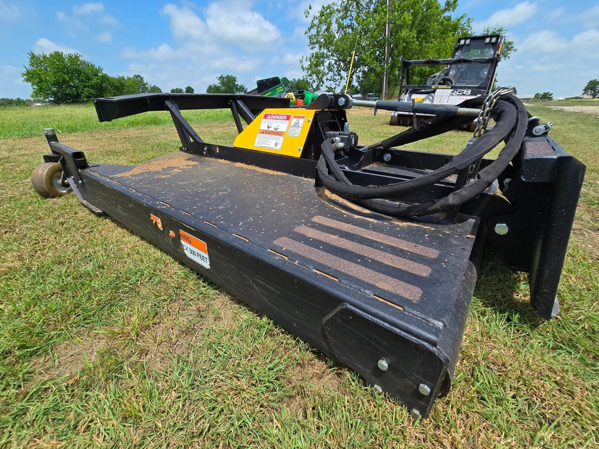 2022 Quick Attach Brush Buster - Heavy-Duty Skid Steer Cutter for Brush and Overgrowth (A53472)
