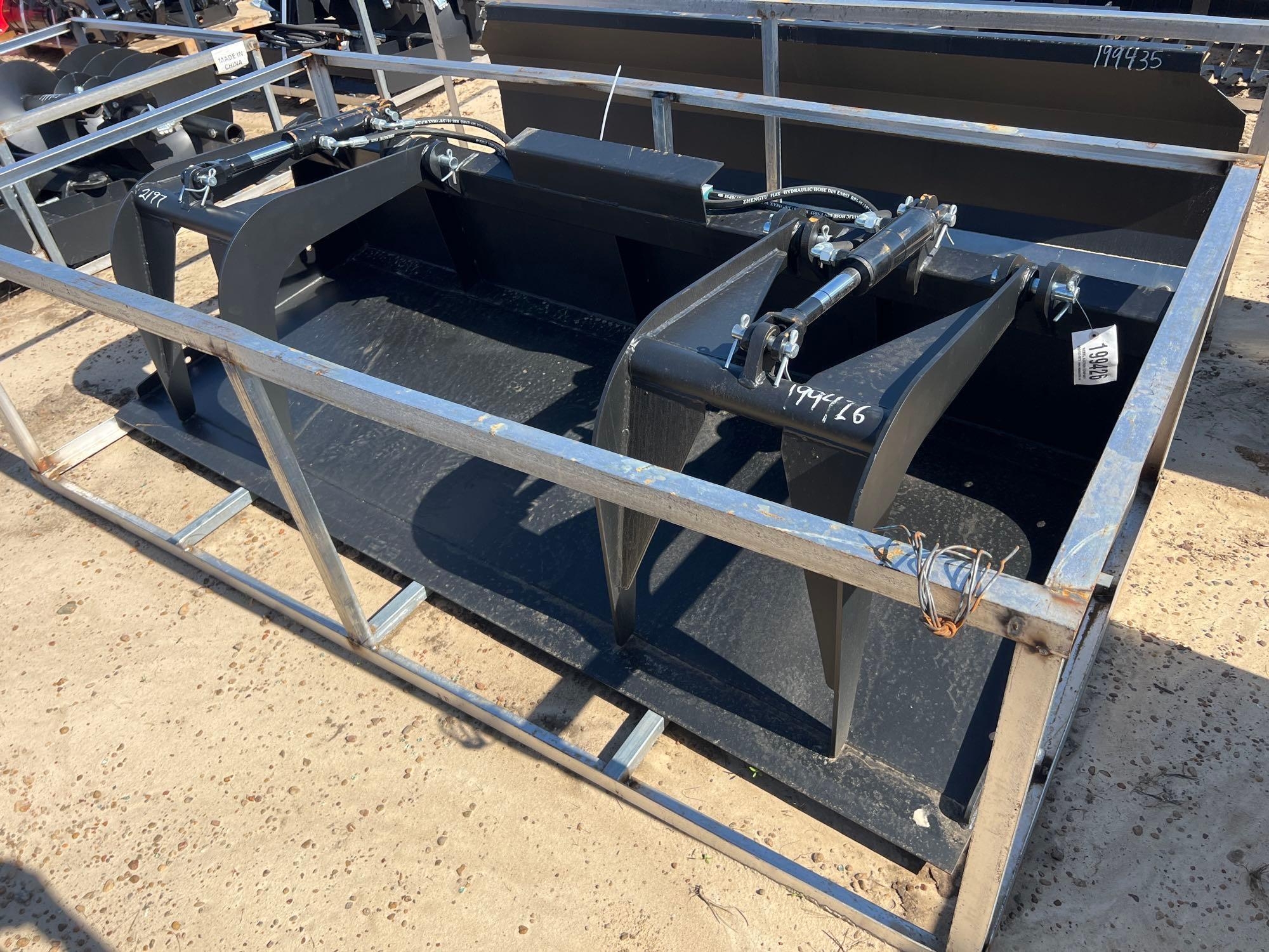 UNUSED JCT 84" HYD GRAPPLE BUCKET (A51248)