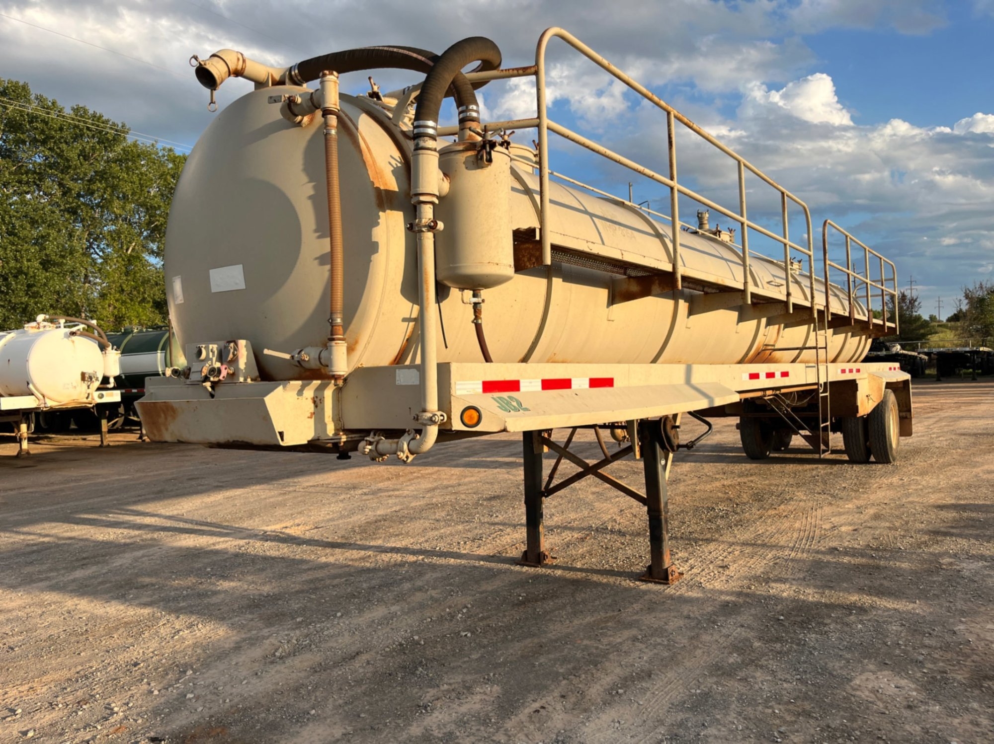 2006 V.E. ENTERPRISES 130 BBL STEEL VACUUM TRAILER (A53843)