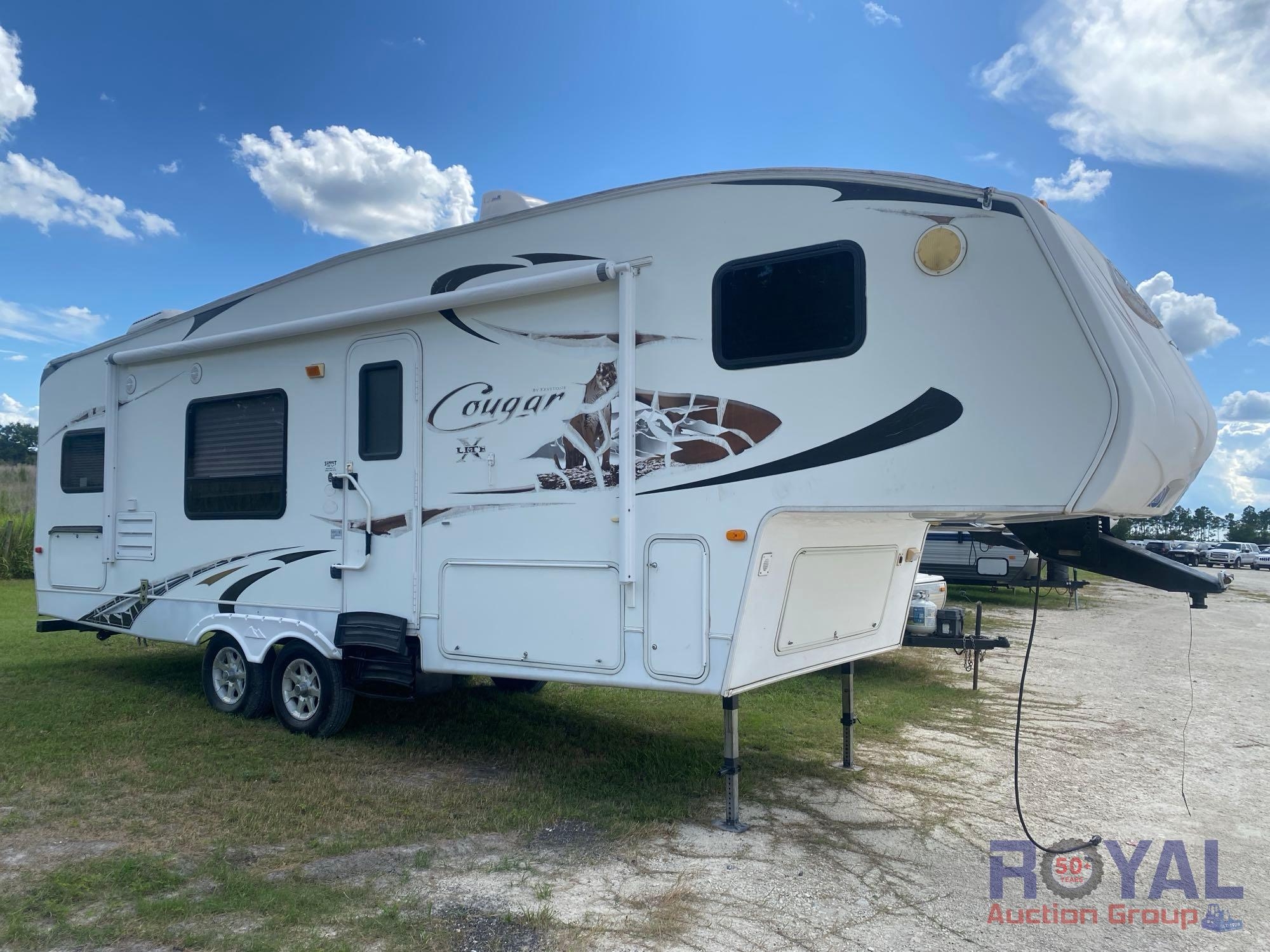 2010 Keystone Cougar 5th Wheel Travel Trailer (A48082)