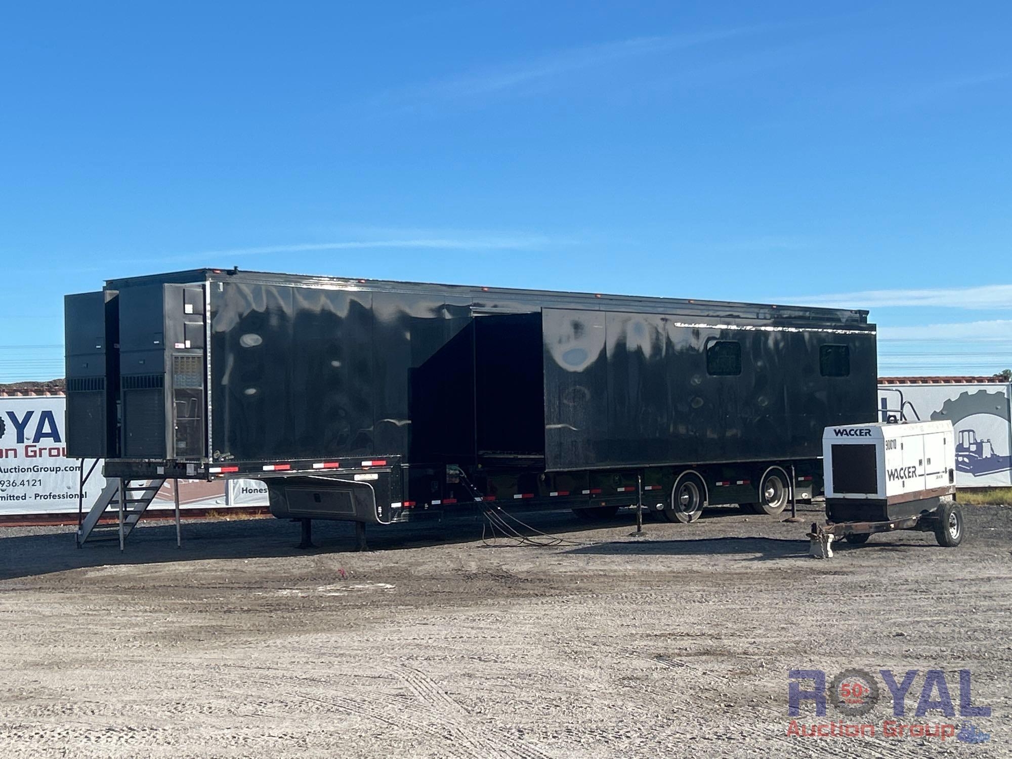2008 Featherlite Trailer with generator , VIN # 4FGE853218C108480 generator VIN- 4TCSU18516H185904 (A53422)