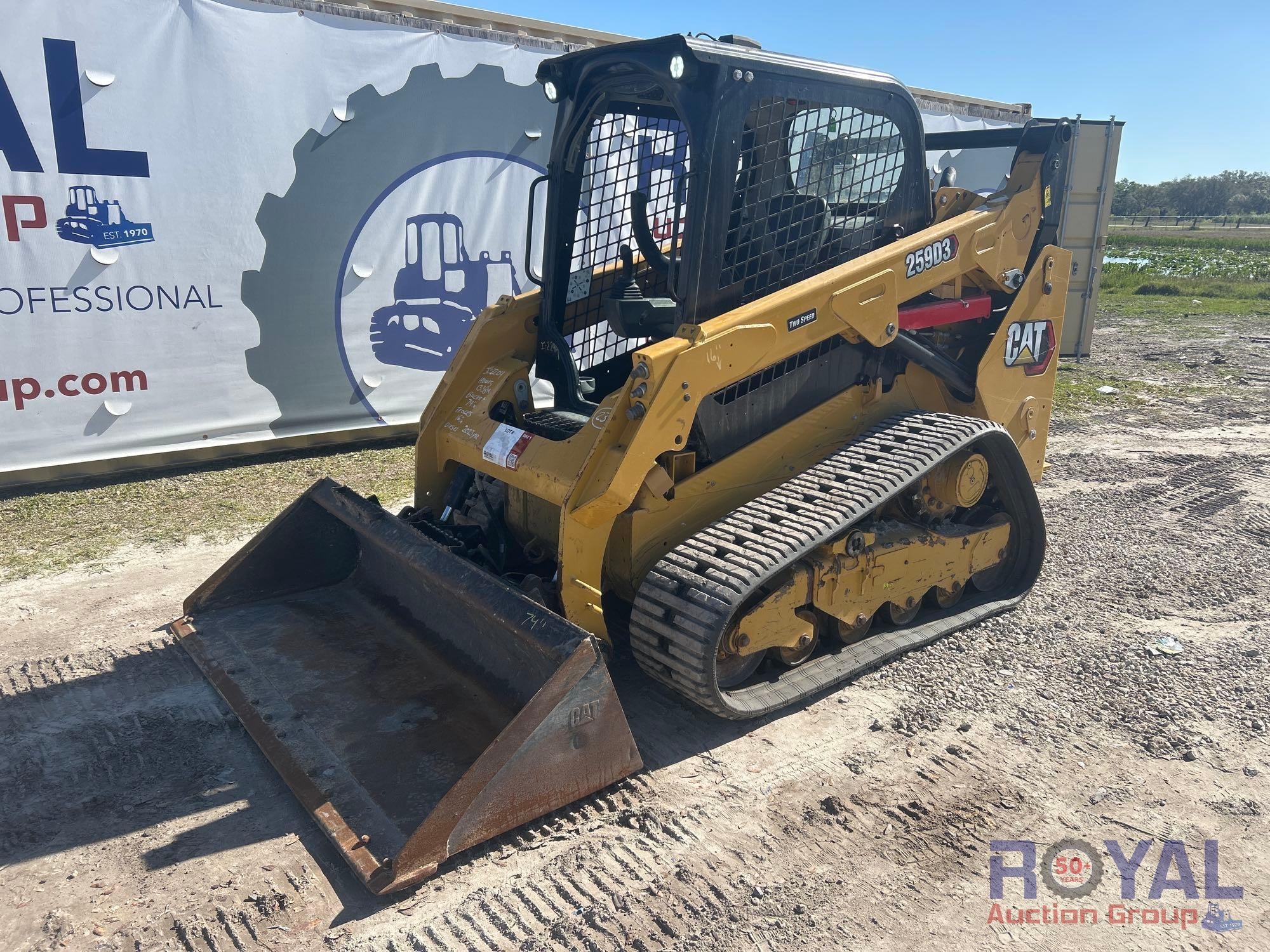 2023 Caterpillar 259D3 Compact Track Loader Skid Steer (A44571)