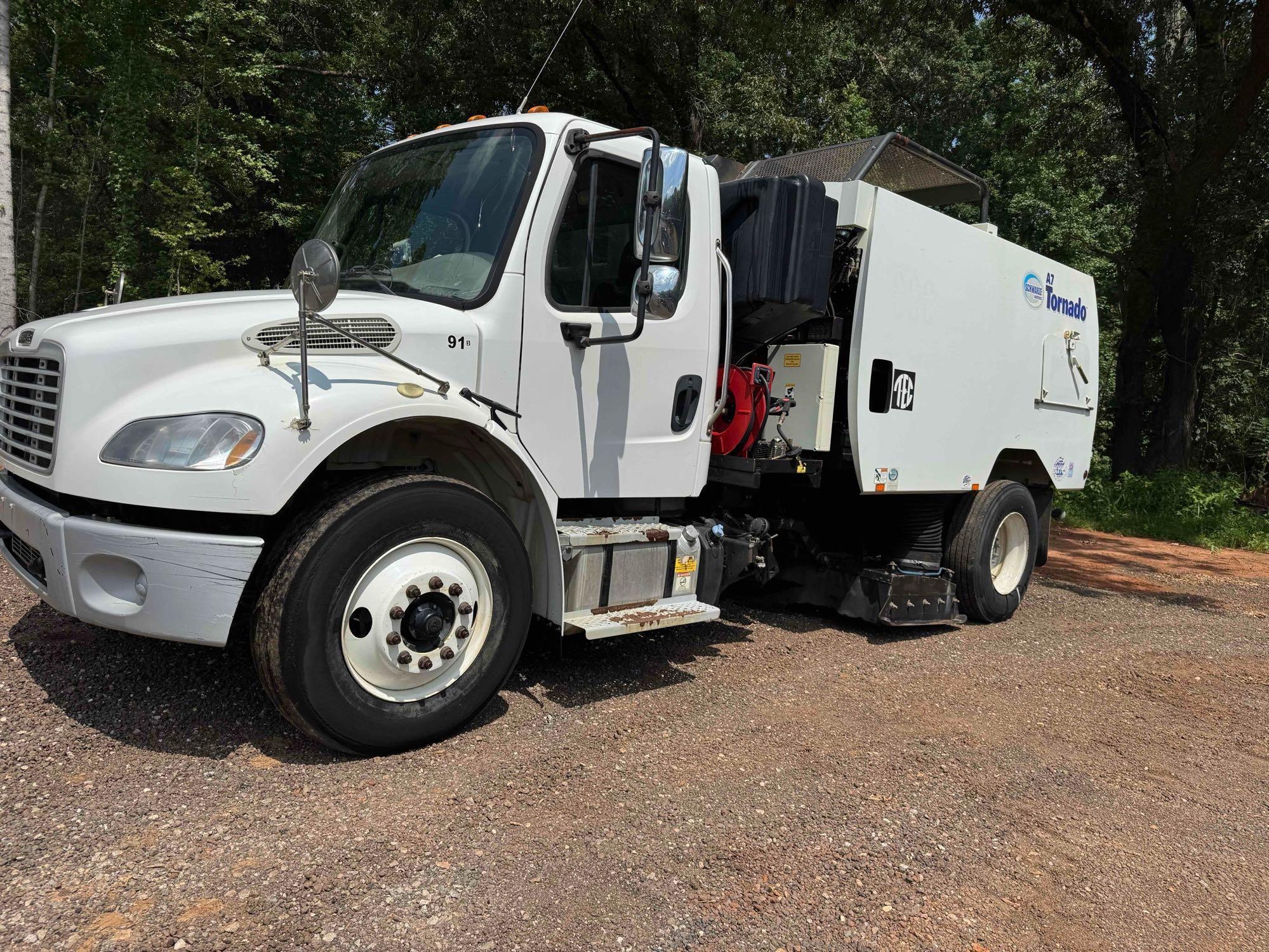 2019 Freightliner M2 106 Sweeper Truck, VIN # 1FVACXFC1KHKF6139 (A51572)