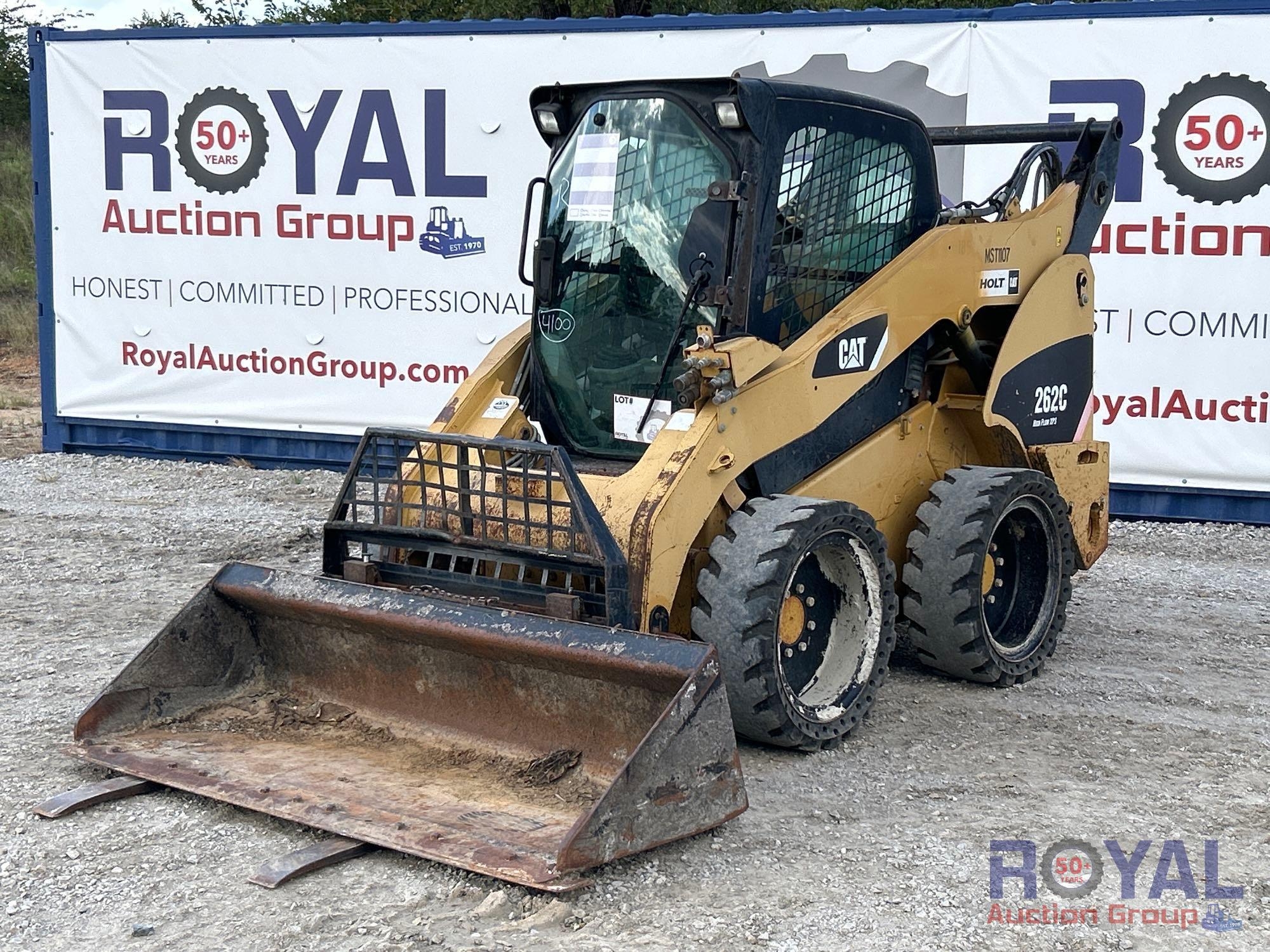 2008 Caterpillar 262C Compact Wheel Loader Skid Steer (A52377)