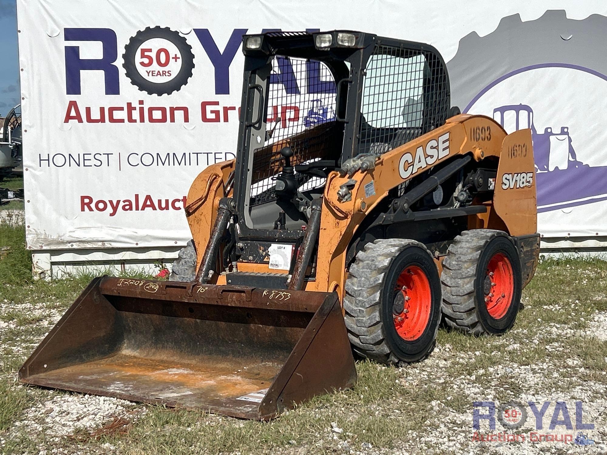 Case SV185 Compact Wheel Loader Skid Steer (A51691)
