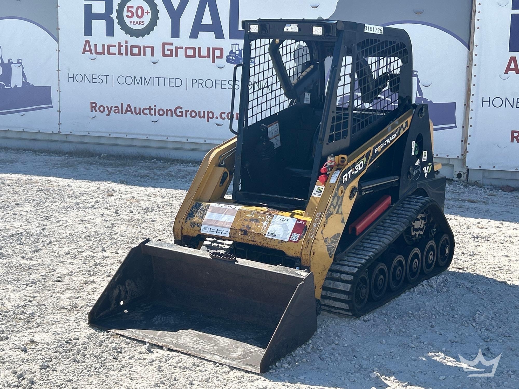 2018 ASV RT30 Posi-Track High Flow Compact Track Loader Skid Steer (A55851)