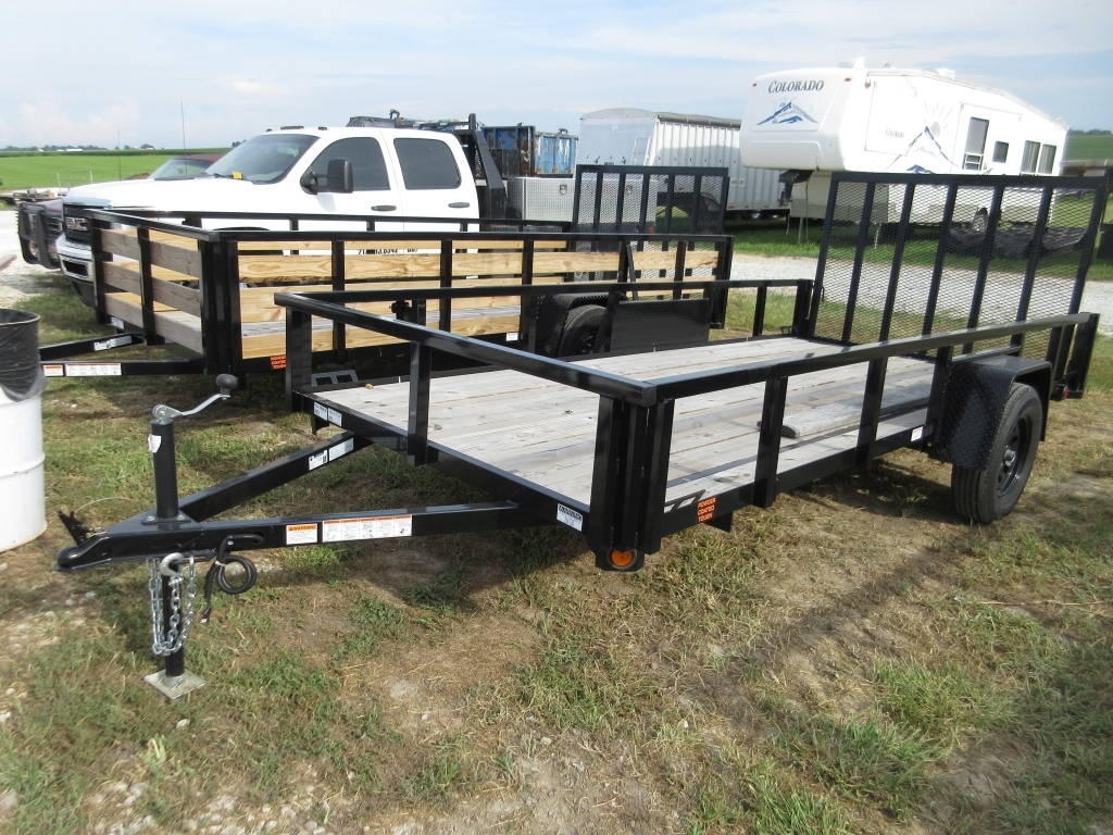2025 Quality Steel 6' x 14' Utility Trailer (A50515)