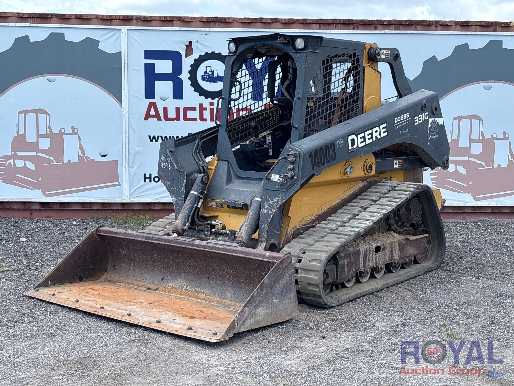 John Deere 331G SKID STEER (A50322)