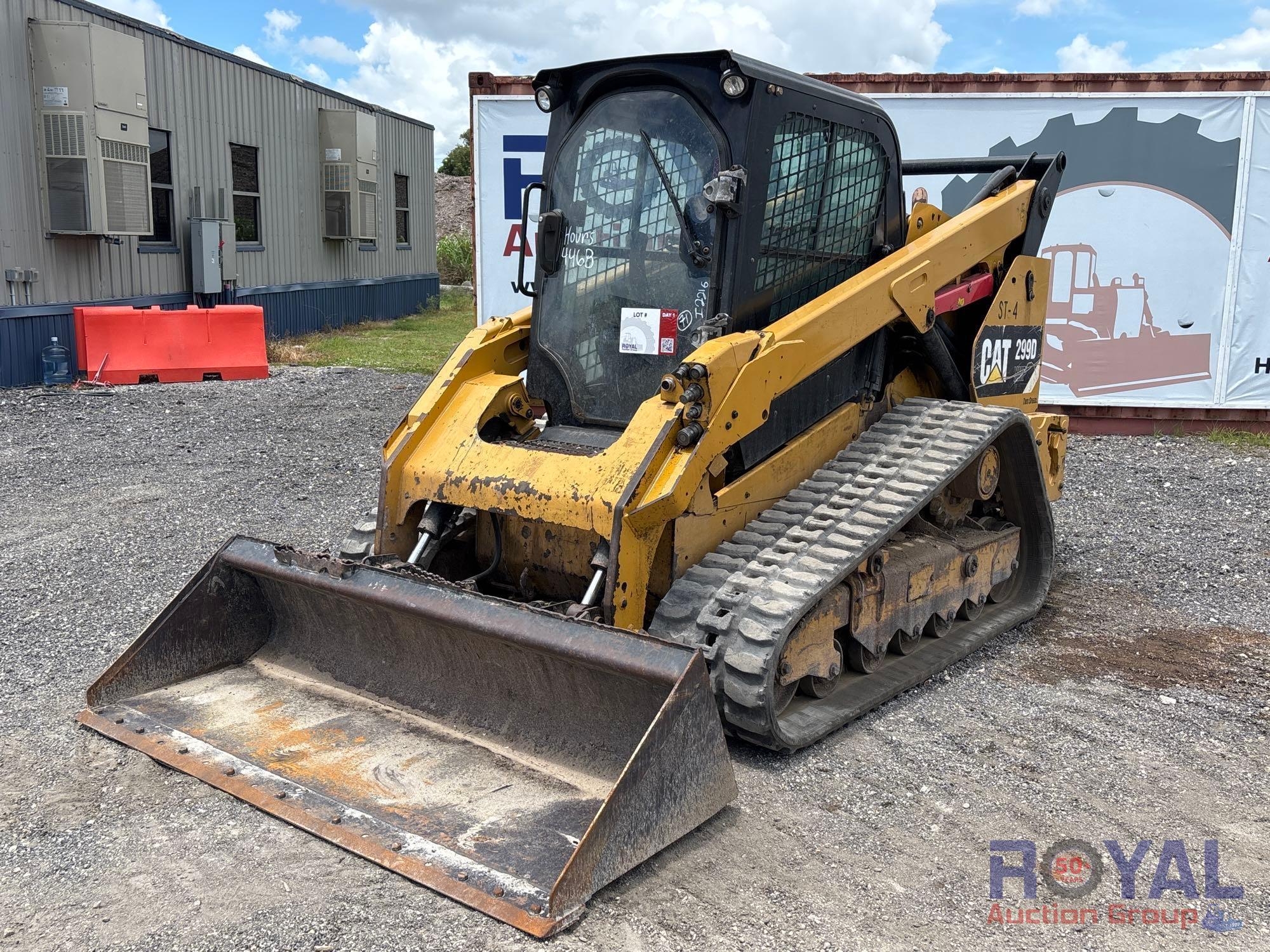 2015 Caterpillar 299D2 XHP Compact Track Loader Skid Steer (A50322)
