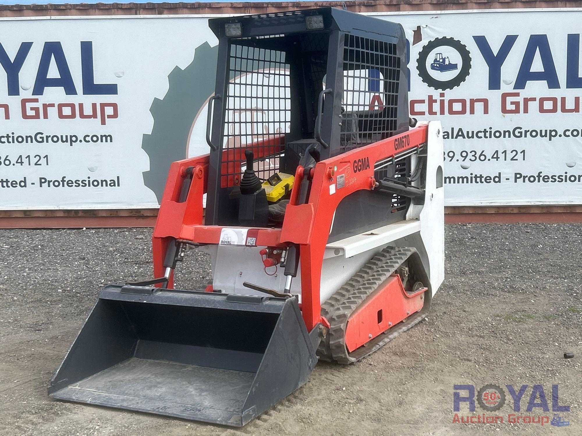 2025 GGMA GM670 Compact Track Loader Skid Steer (A55787)