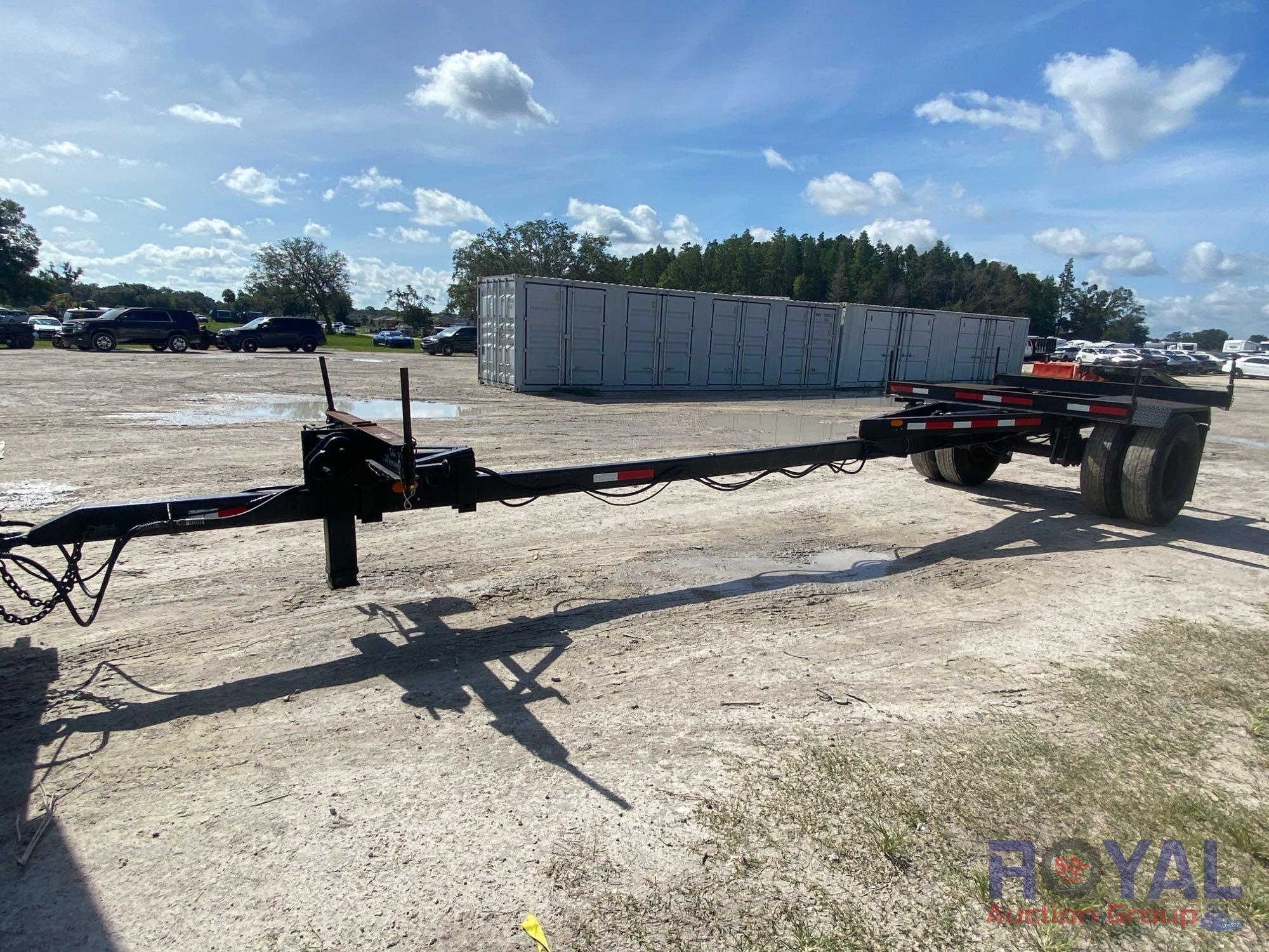 1986 ASPT 30ft S/A Pole Trailer (A49346)