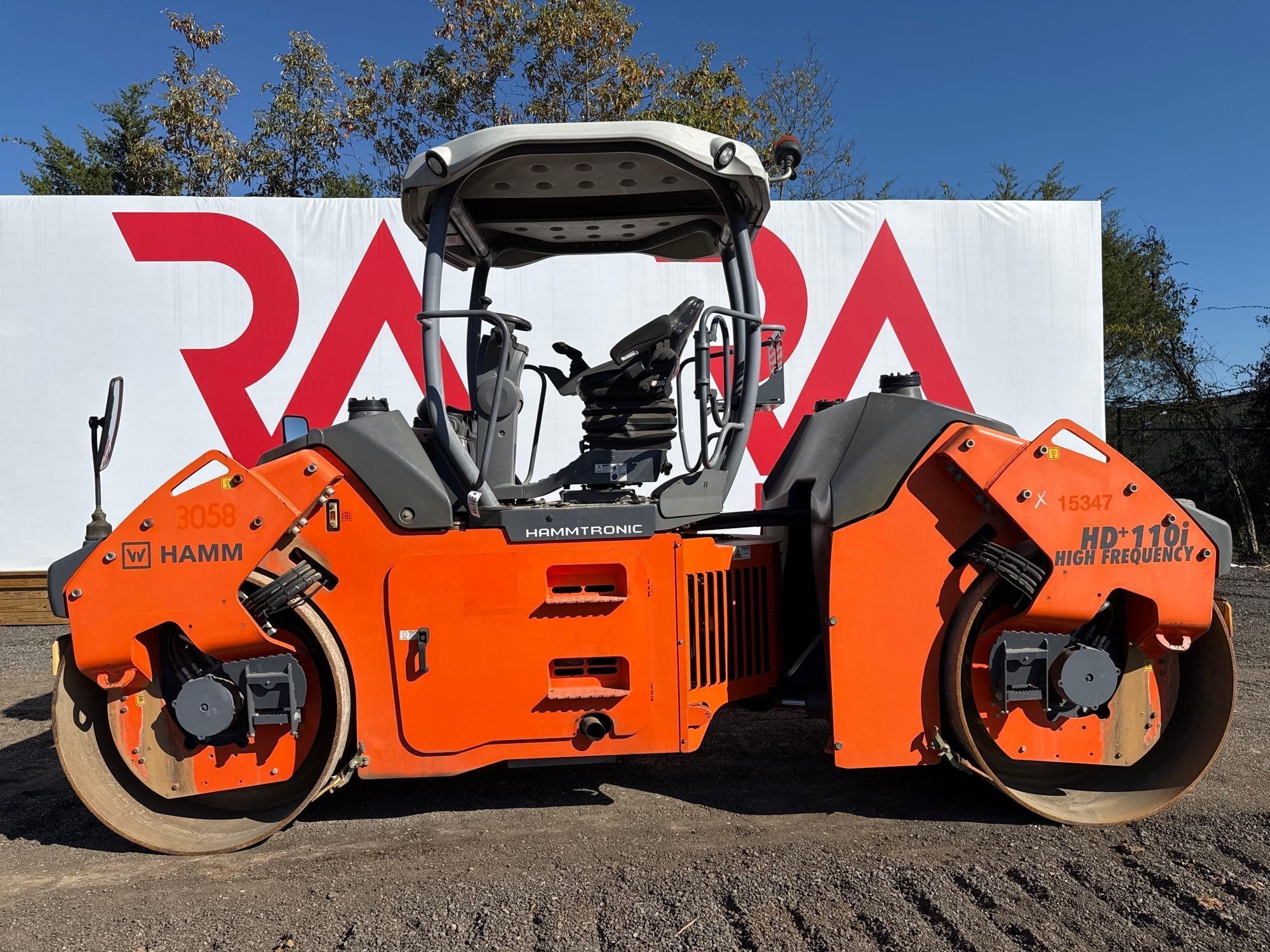 HAMM HD+110i SMOOTH DRUM ROLLER (A52706)