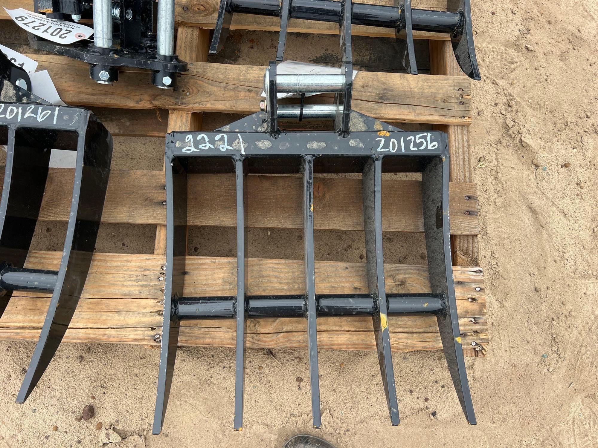UNUSED IRANCH 16" EXCAVATOR RAKE (A54757)