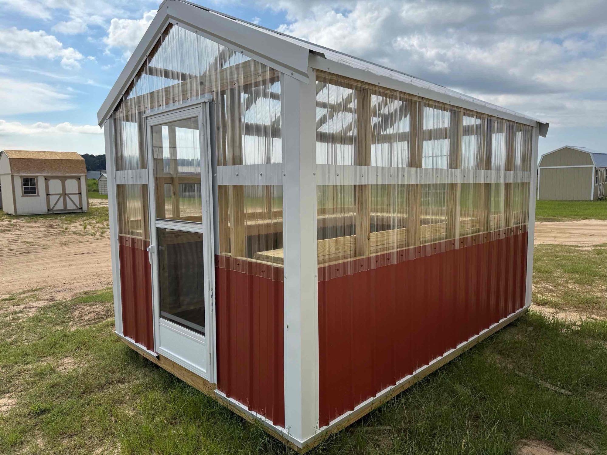 8x12 Custom Built Greenhouse (A51573)