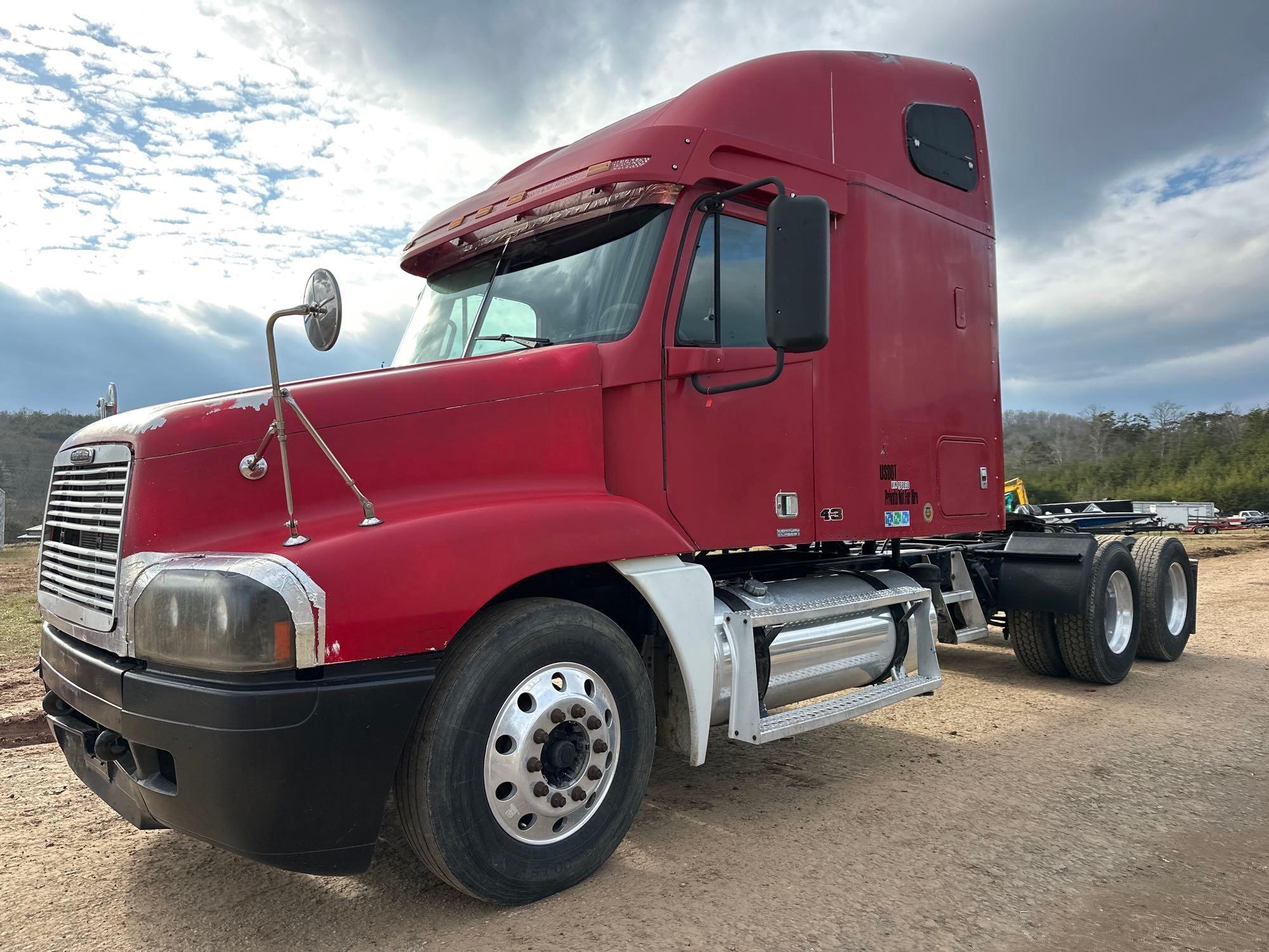 1999 Freightliner Century Class 120 Sleeper Truck, VIN # 1FUYSSEB6XL968818 (A57453)