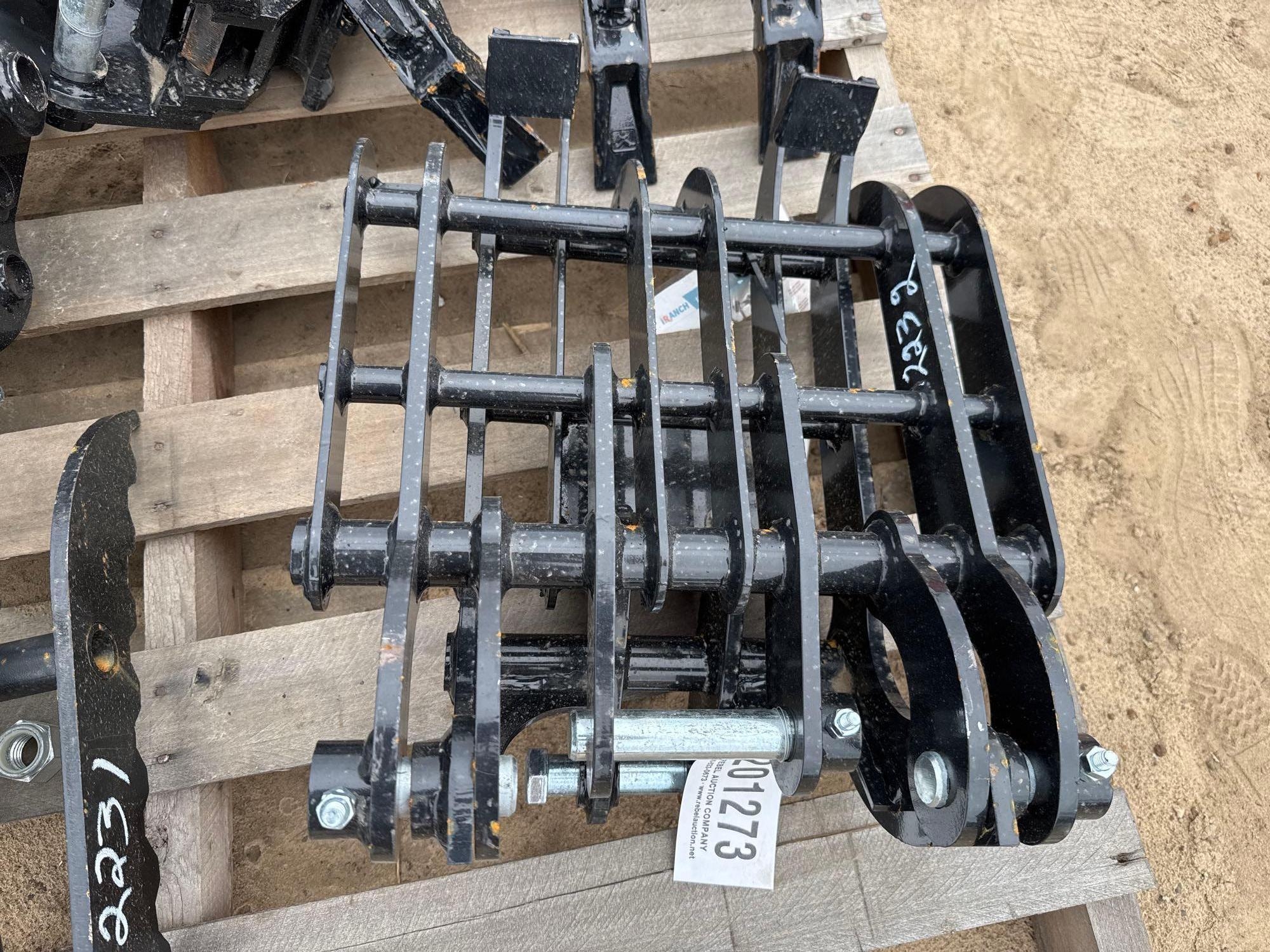 UNUSED IRANCH 16" EXCAVATOR WOOD GRAPPLE (A54757)