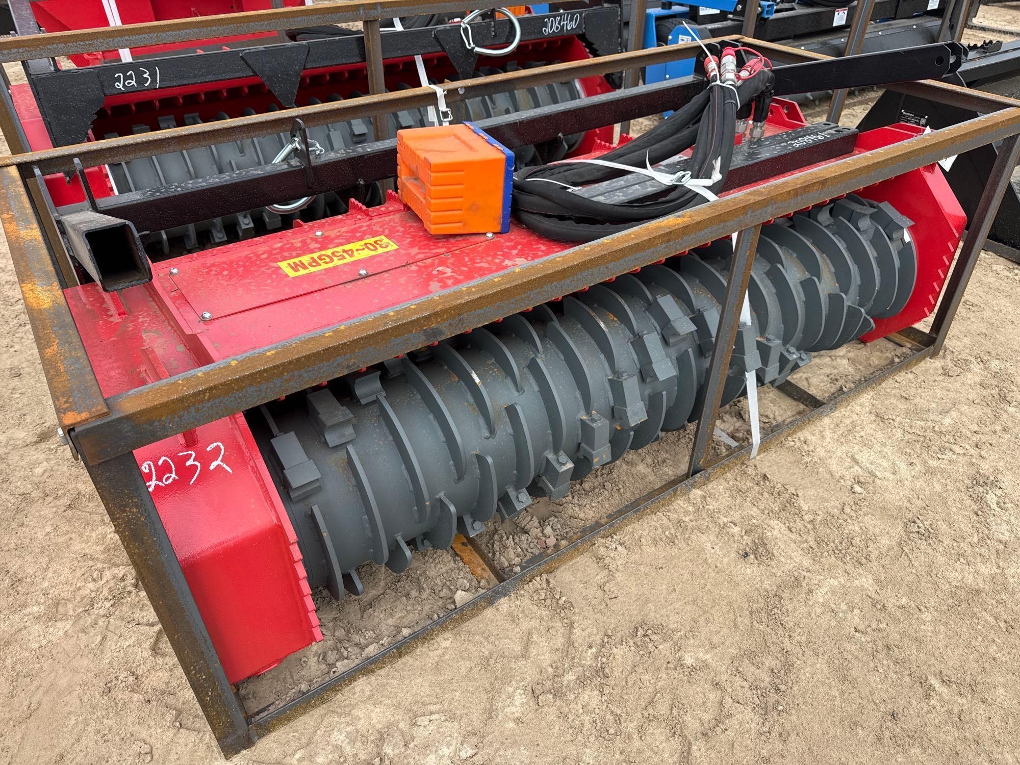 UNUSED RAYTREE RMBD72ST-72" HYD DRUM MULCHER (A60432)