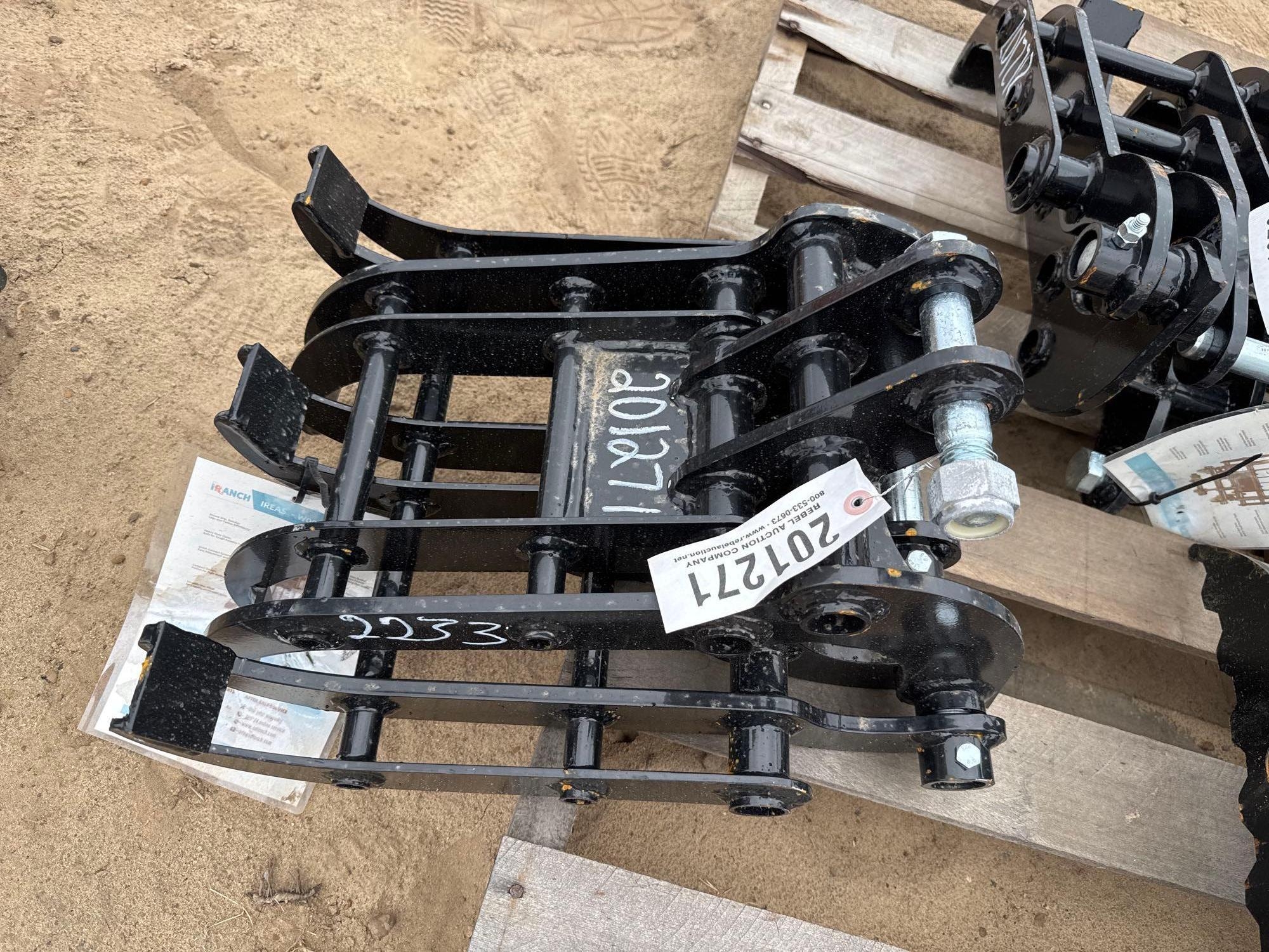 UNUSED IRANCH 16" EXCAVATOR WOOD GRAPPLE (A54757)