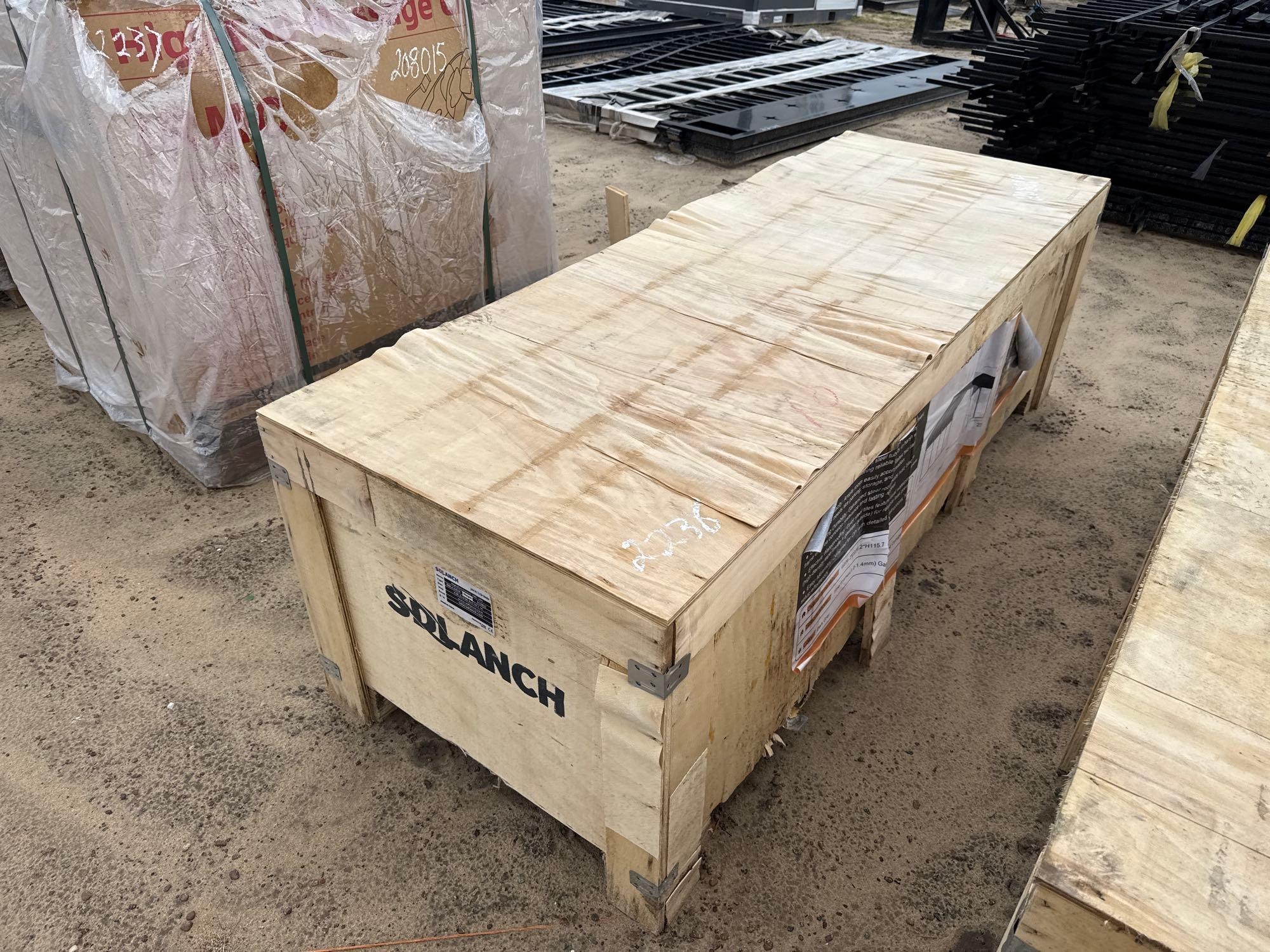 UNUSED SDLANCH 12' X 20' STEEL CARPORT (A58376)