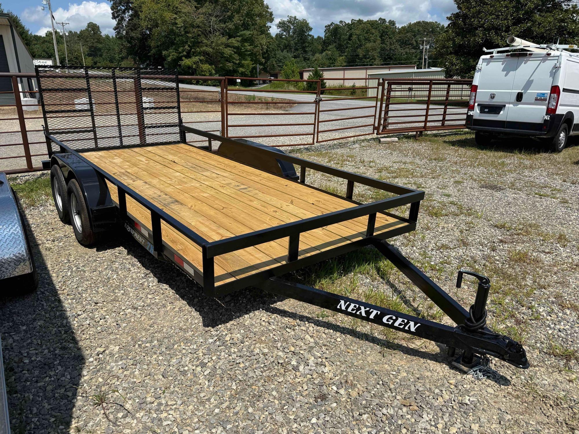 New 2025 NextGen 7x16 Utility Trailer (A51573)