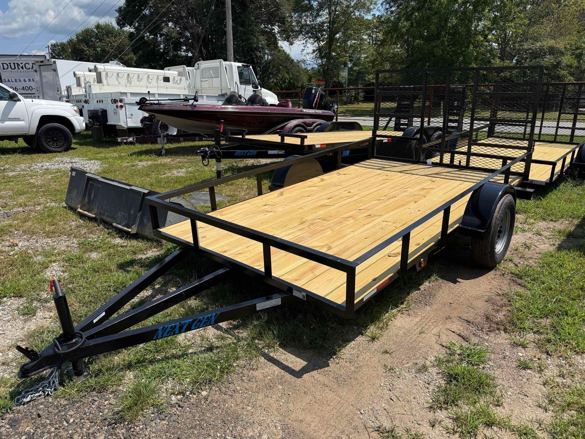 New 2025 NextGen 7x12 Utility Trailer (A51573)