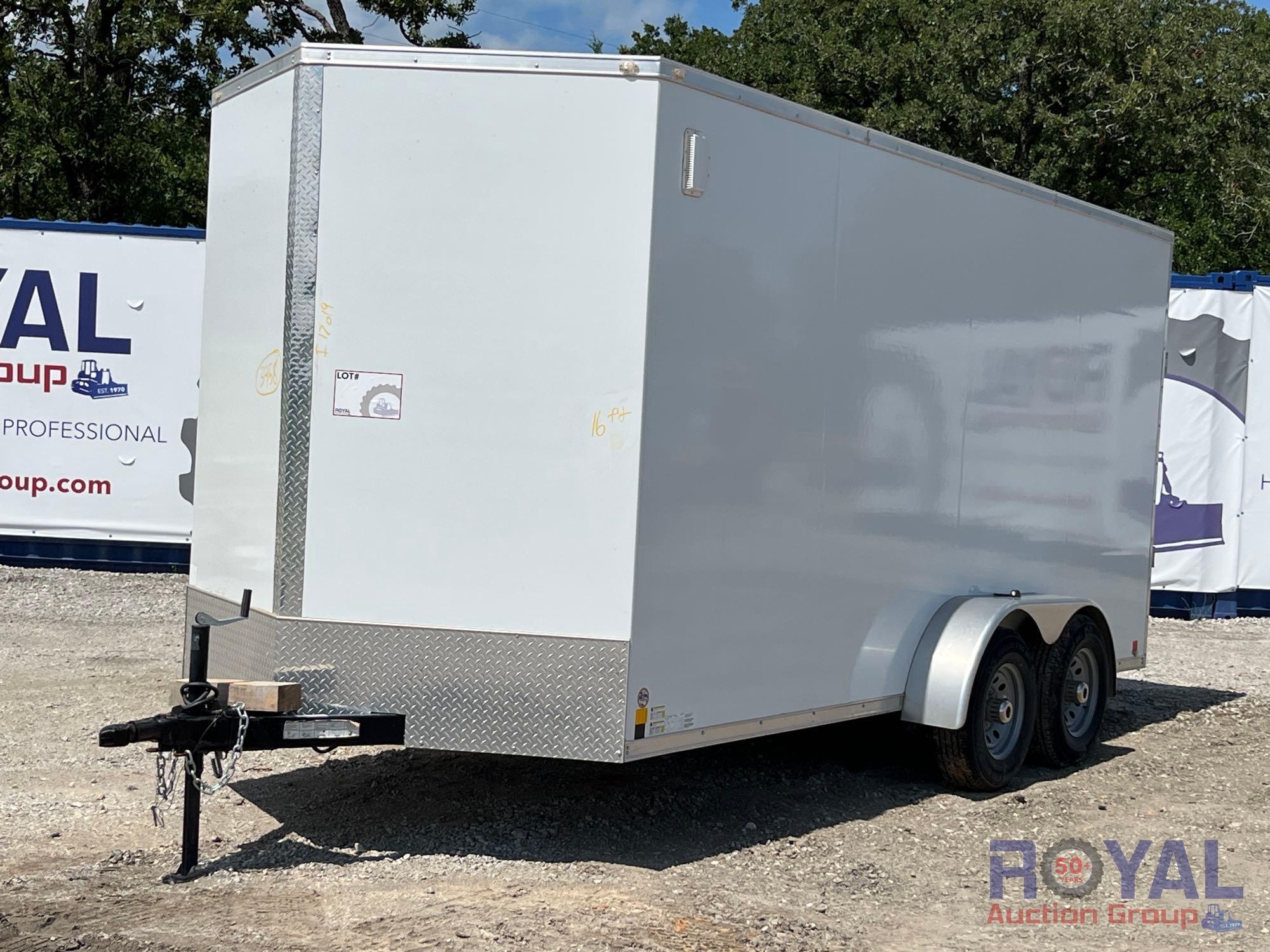 2022 Continental 16ft T/A Enclosed Trailer (A49461)