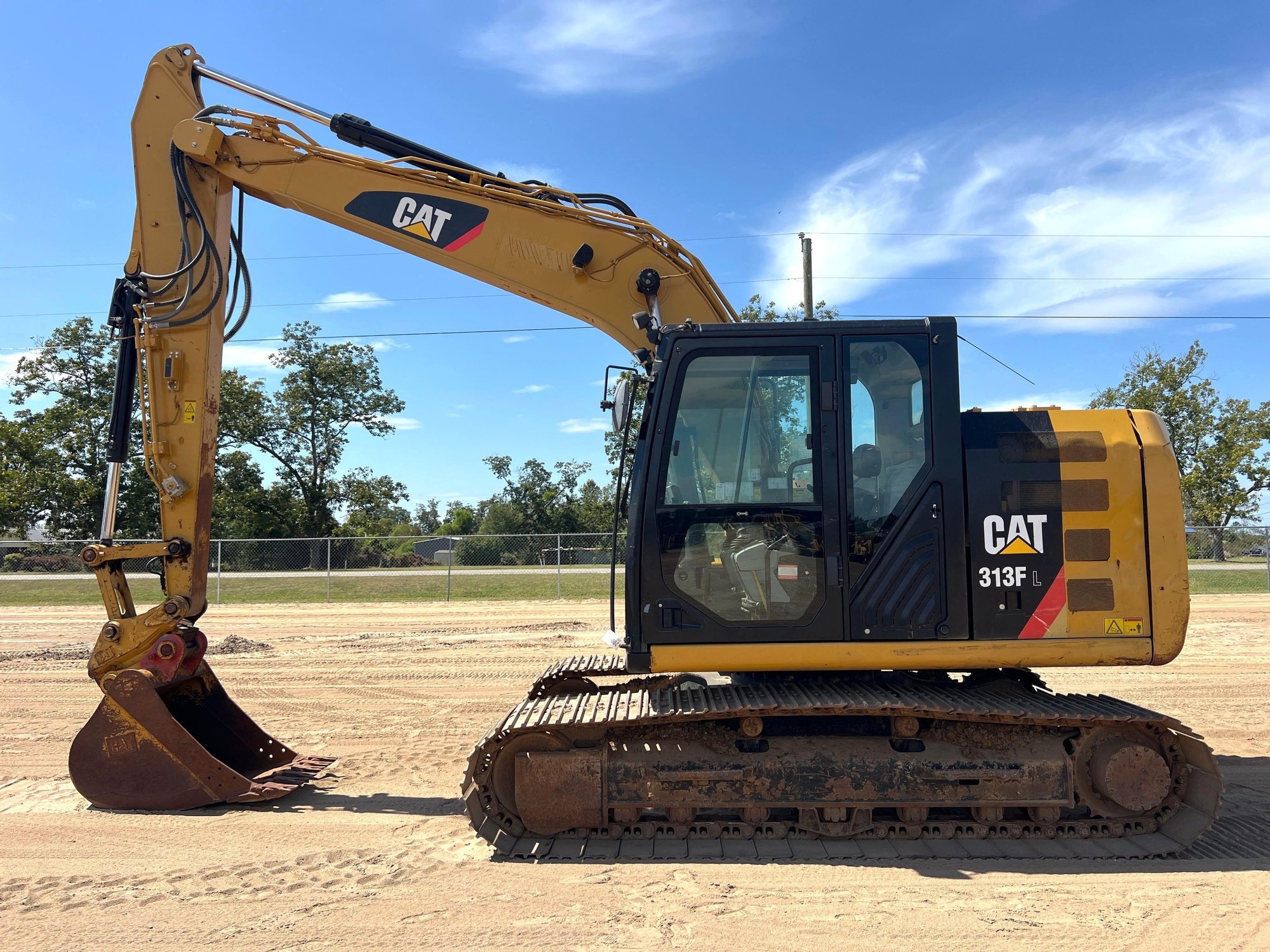2016 CATERPILLAR 313FL EXCAVATOR (A52705)