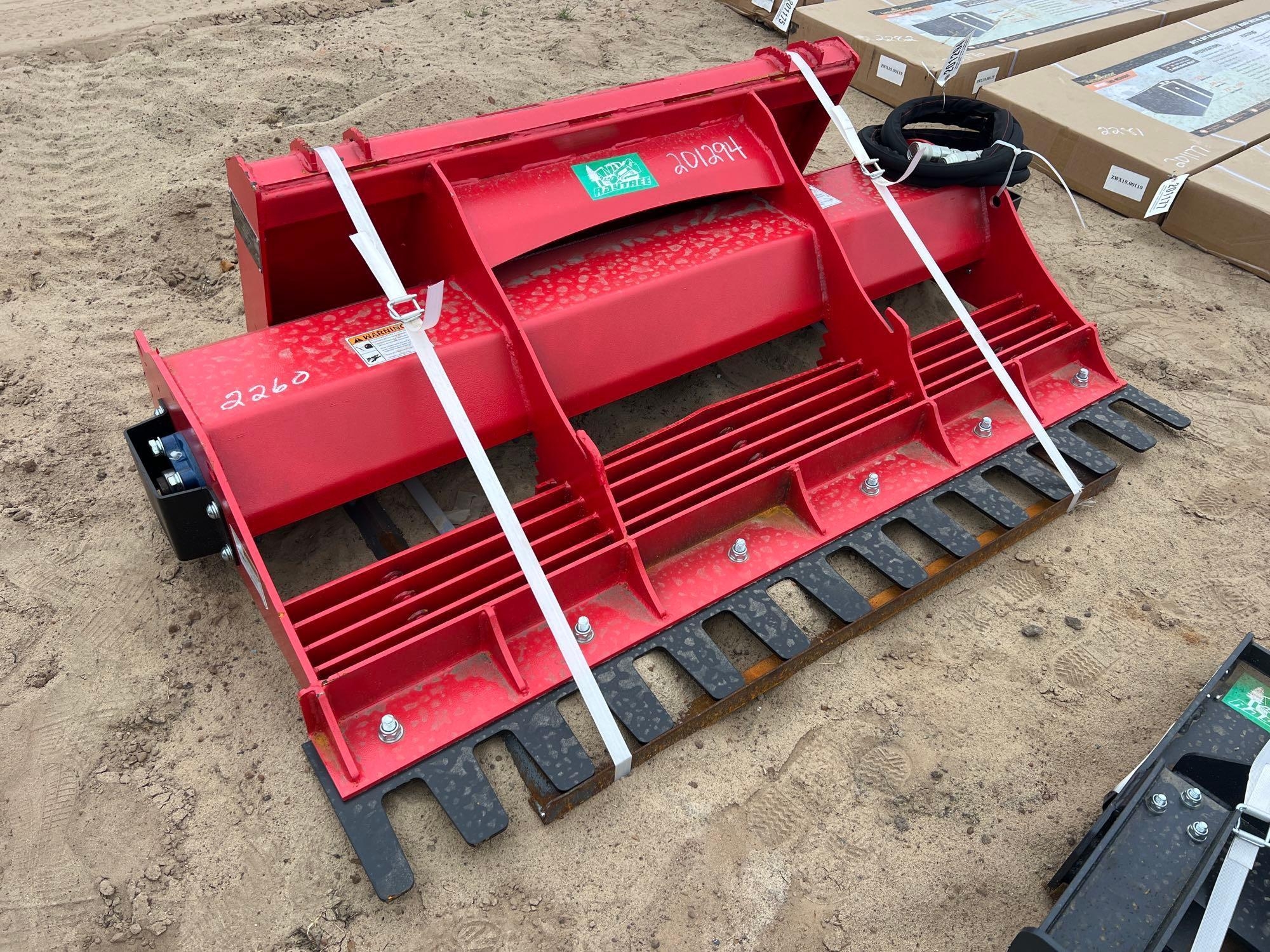 UNUSED RAYTREE RMLL60-60" POWER RAKE LAND LEVELER (A54757)